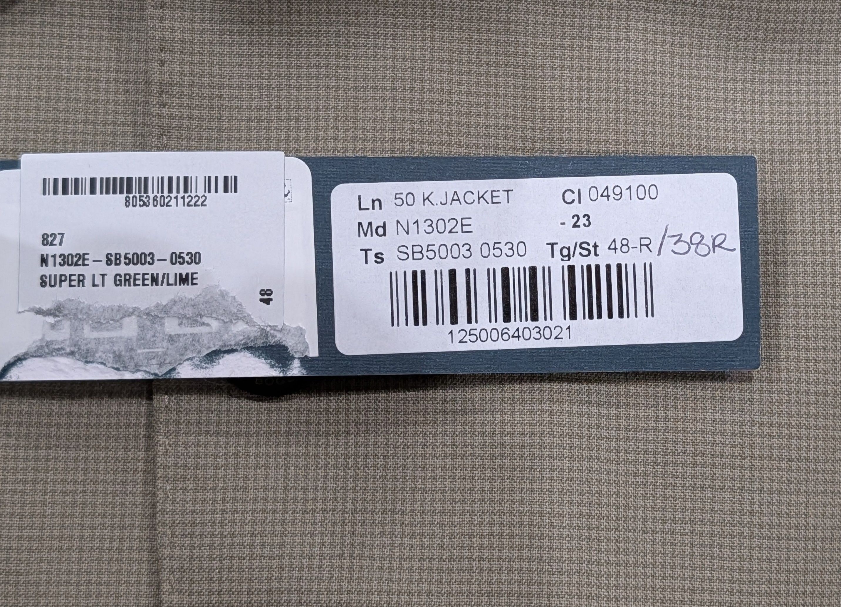 Boglioli BOGLIOLI "K-Jacket" Wool/Silk Sport Coat Mint Green 48 US 38 Size 38R - 11 Thumbnail