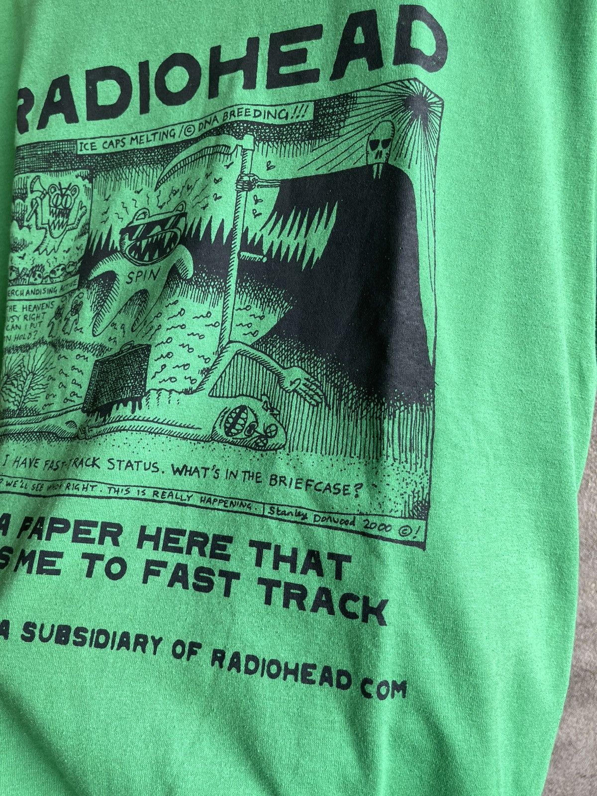 Band Tees Vintage’00s🔥Radio Head🔥Kid A and Amnesiac Album Art Tee Size US L / EU 52-54 / 3 - 4 Thumbnail