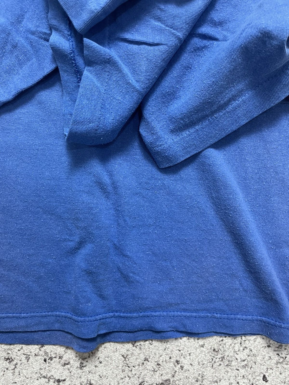 Vintage Thrashed sun faded Selvedge Pocket tee 90s’ Distressed Size US L / EU 52-54 / 3 - 5 Thumbnail