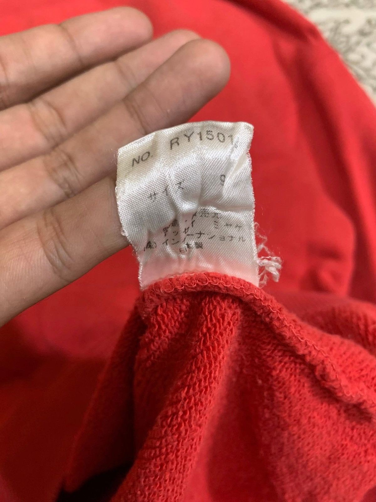 Issey Miyake vintage 1980s-90s Issey Miyake crewneck sweatshirt Size US L / EU 52-54 / 3 - 14 Thumbnail