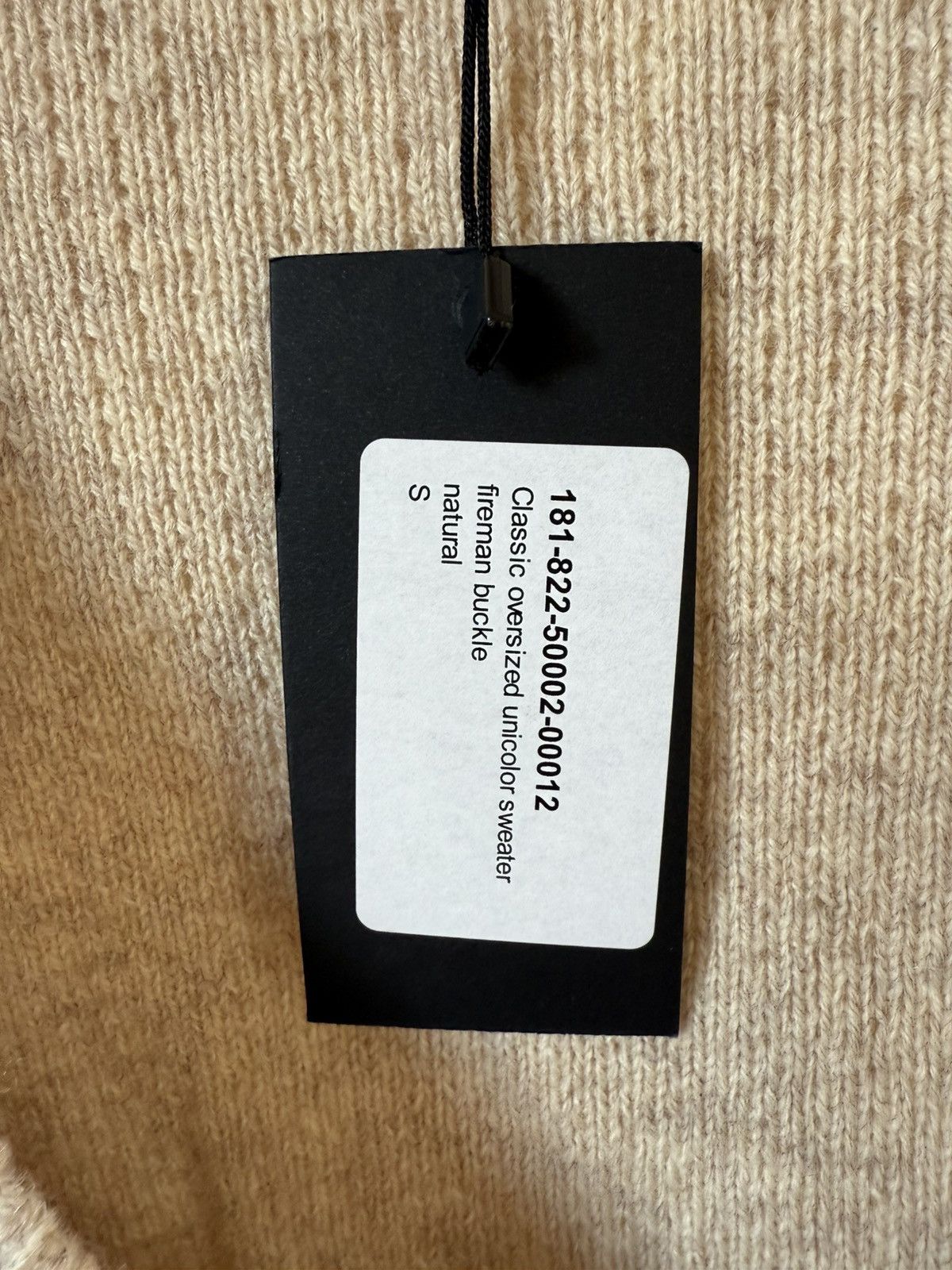 Raf Simons Raf Simons SS18 Oversized V-Neck with Fireman Buckle Size US S / EU 44-46 / 1 - 3 Thumbnail