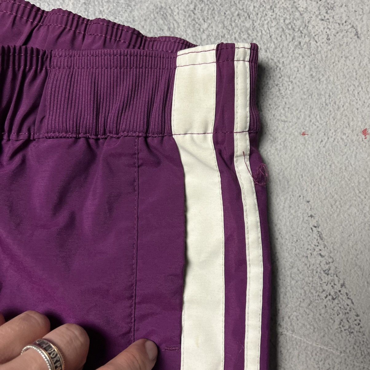 Nike Vintage Nike Old School 00`s y2k Nylon Sweatpants Size US 35 - 10 Thumbnail