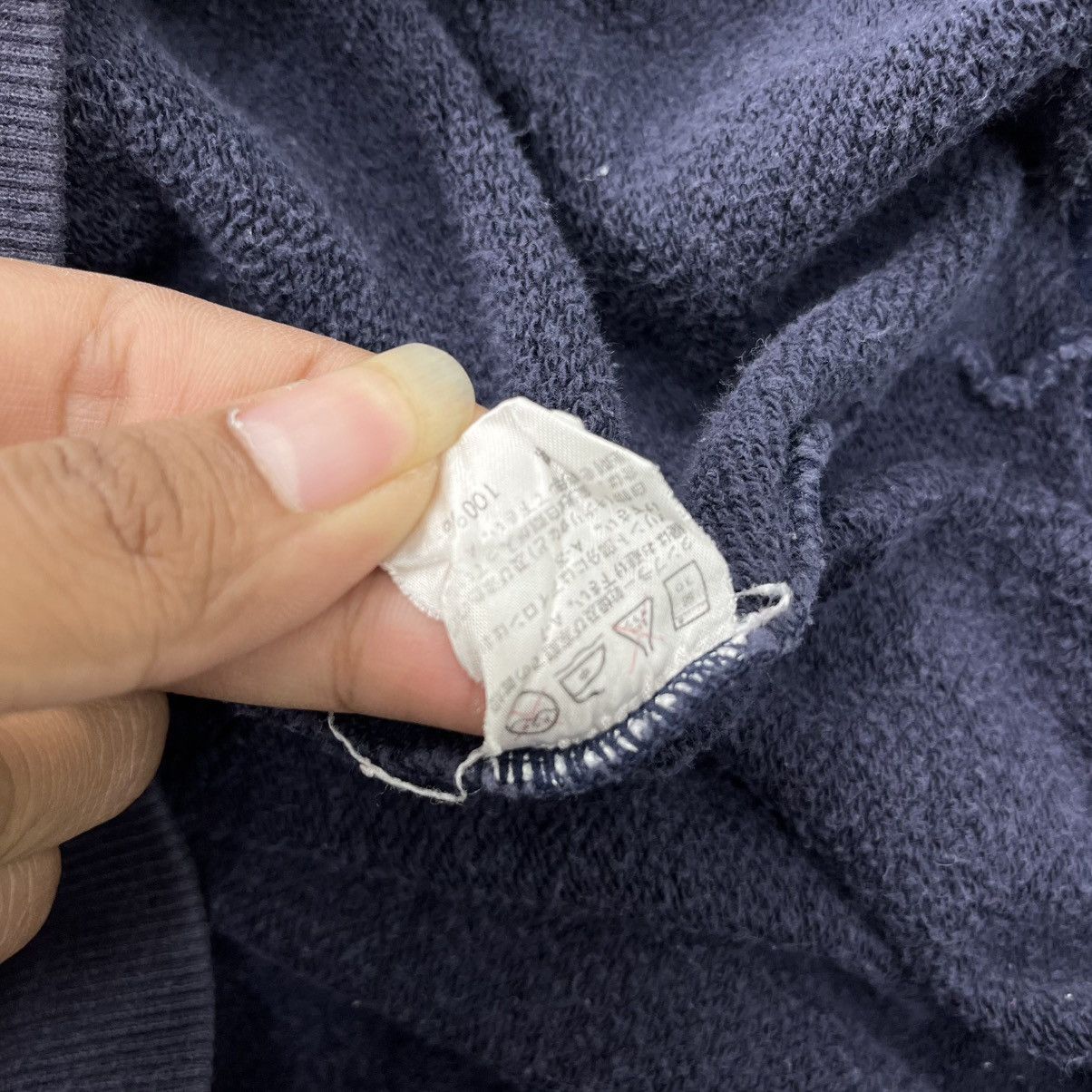 Issey Miyake Sun Faded💥 Tsumori Chisasto Issey Miyake Big Logo Sweatshirt Size US M / EU 48-50 / 2 - 7 Thumbnail