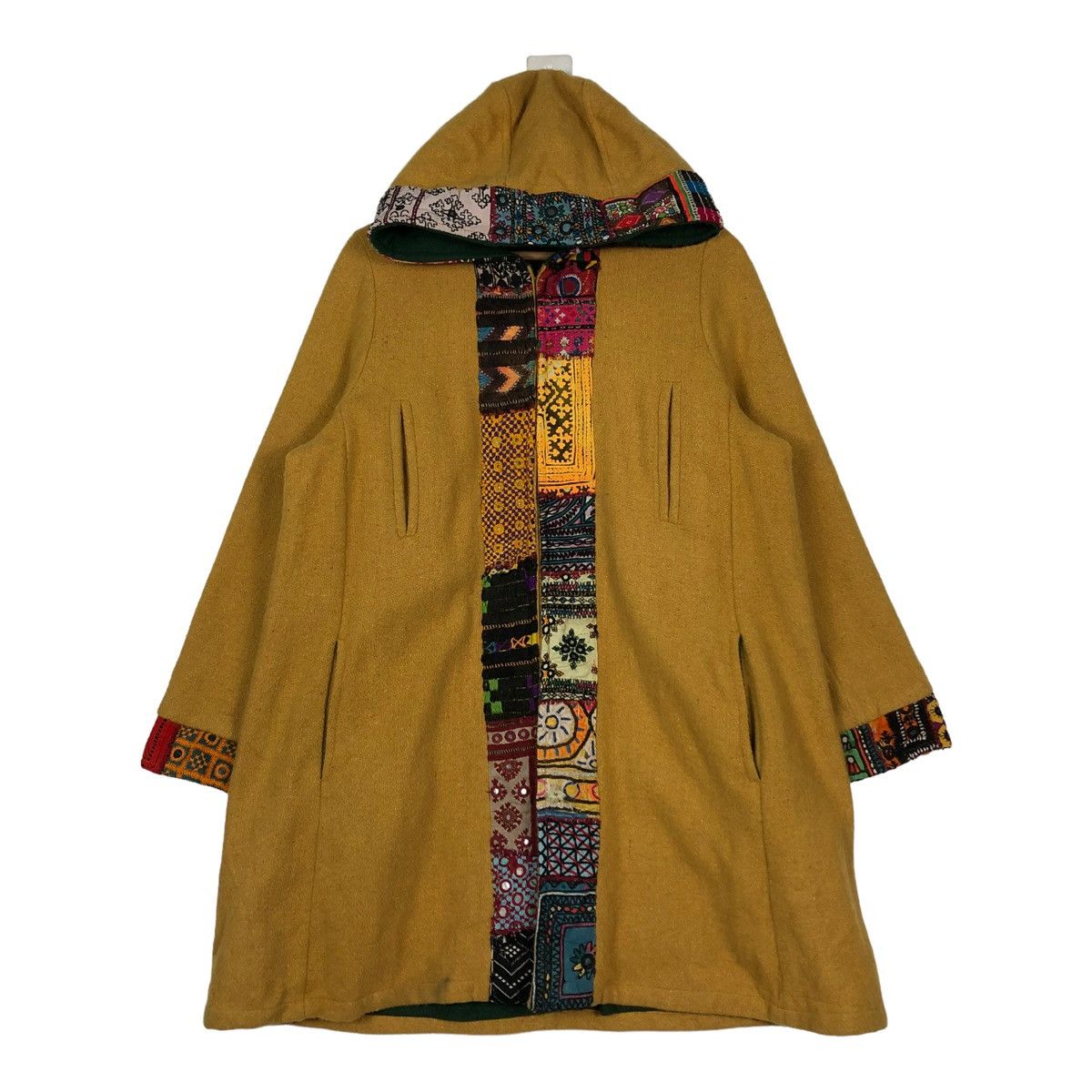 Japanese Brand 🔥VINTAGE TRADITIONAL JACKET NAVAJO NATIVE MALAIKA KAPITAL Size US M / EU 48-50 / 2 - 1 Thumbnail