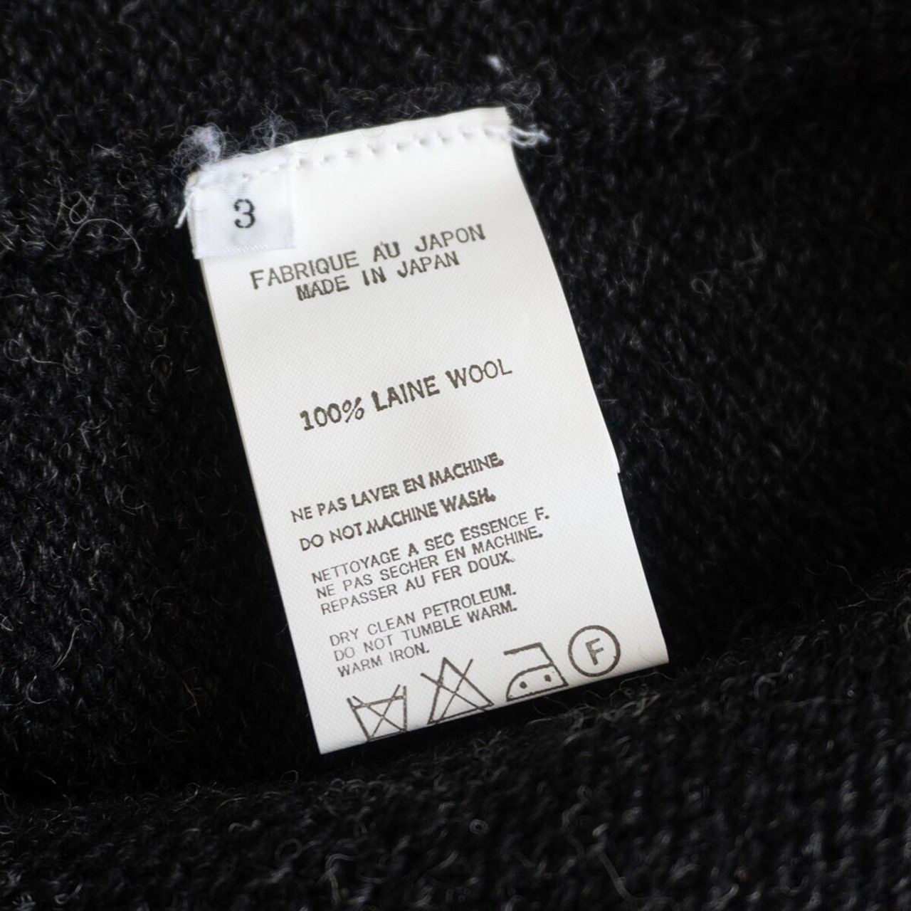 Yohji Yamamoto Yohji Yamamoto 1990s wool knit Size US L / EU 52-54 / 3 - 4 Thumbnail