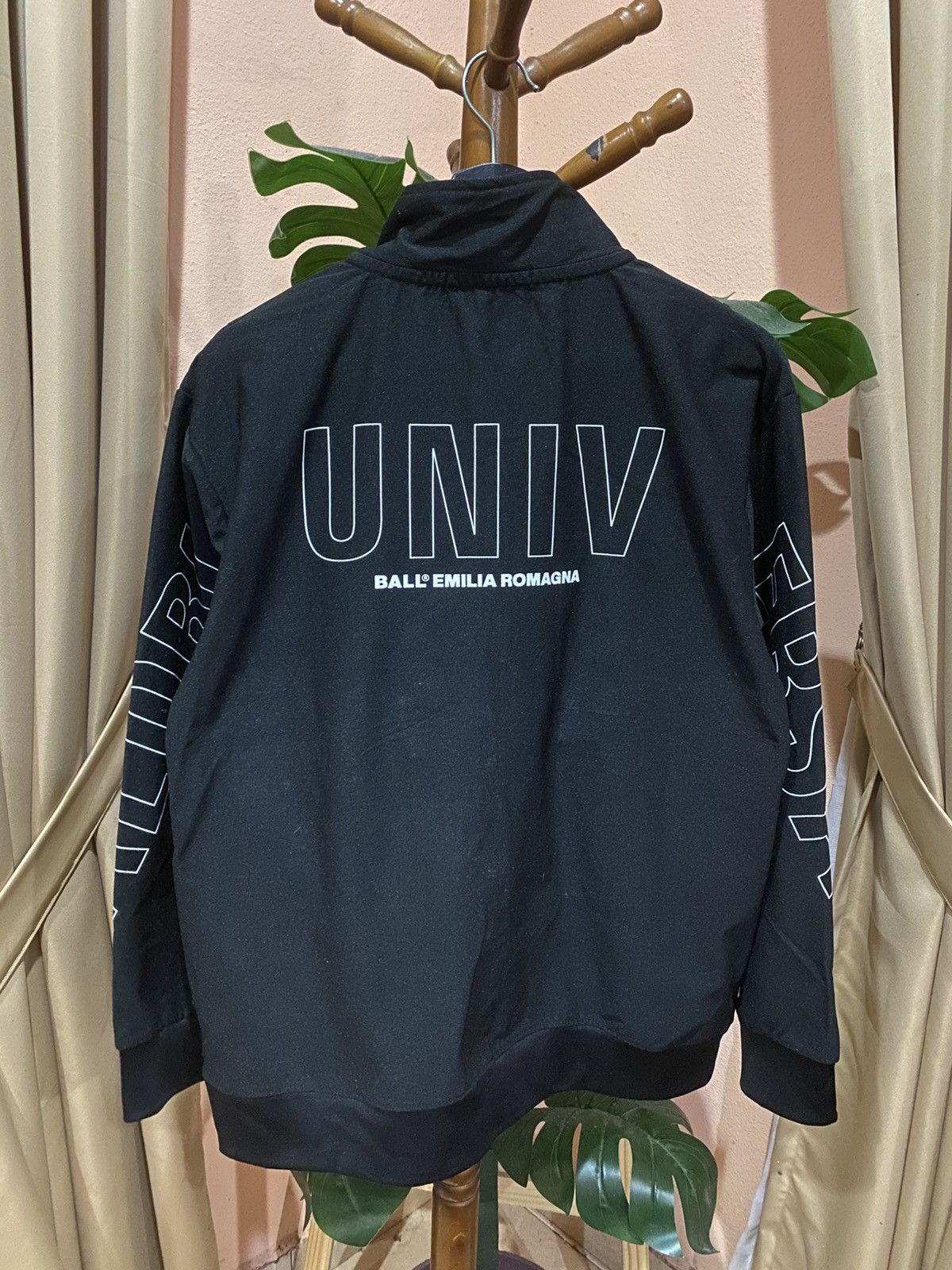 Other BALL Rimini Italia Black Polyester Track Jacket Size US L / EU 52-54 / 3 - 7 Thumbnail