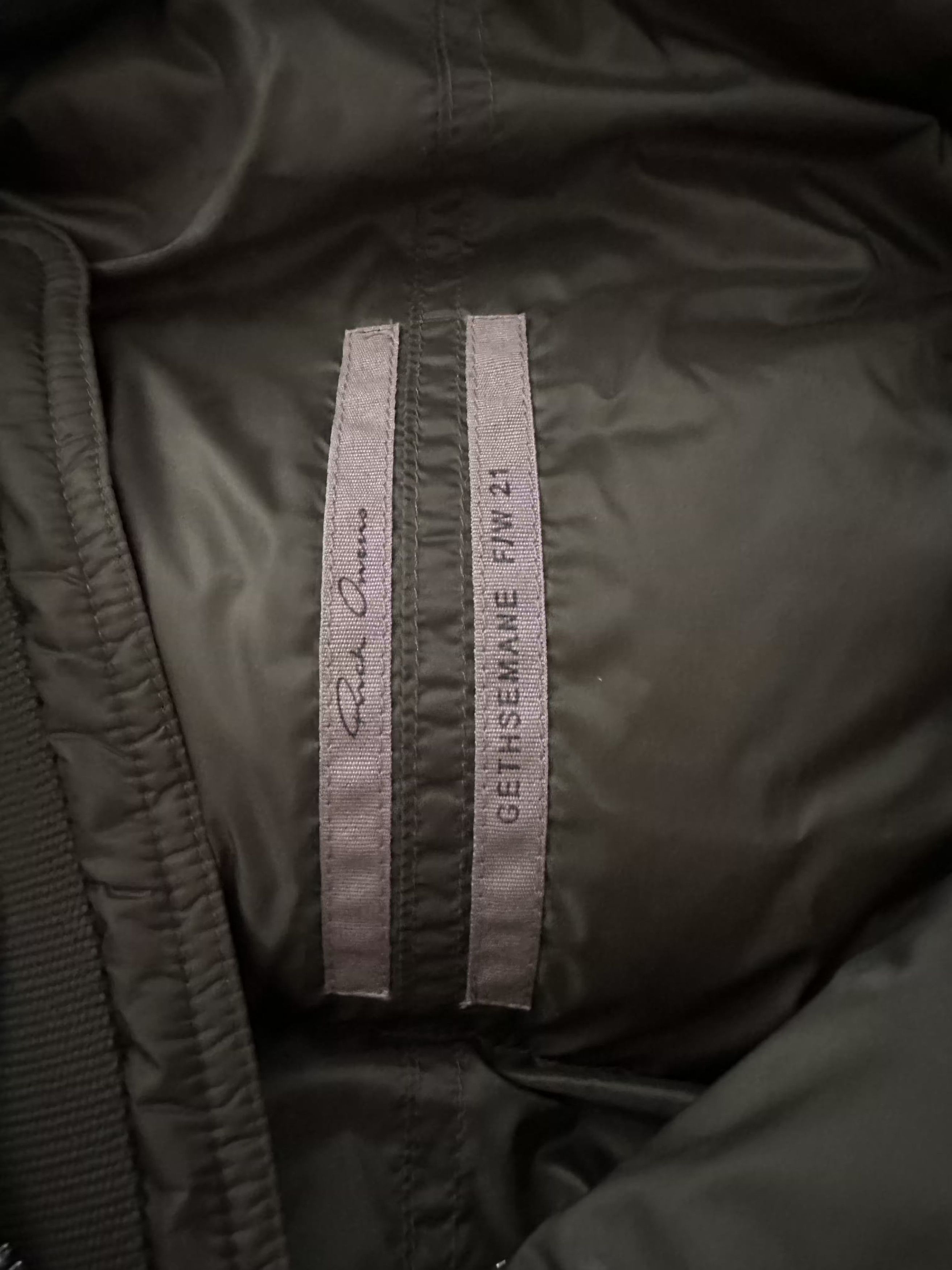 Rick Owens Rick Owens Gethsemane Puffer Jacket F/W 21 Size L / US 10 / IT 46 - 3 Thumbnail