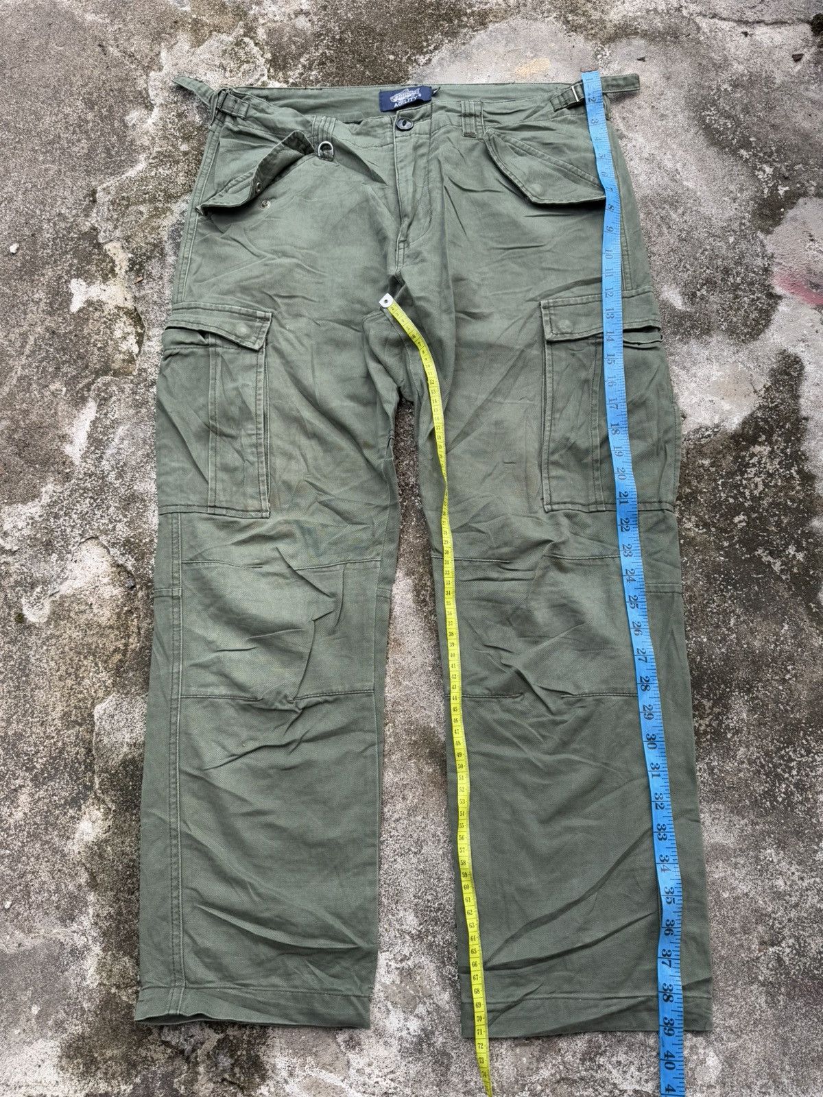 If Six Was Nine × Japanese Brand × Le Grande Bleu (L.G.B.) japanese brand agility green cargo pants Size US 33 - 6 Thumbnail