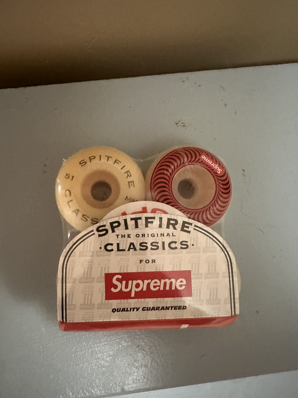 Supreme Supreme x Spitfire wheels Size ONE SIZE - 1 Thumbnail