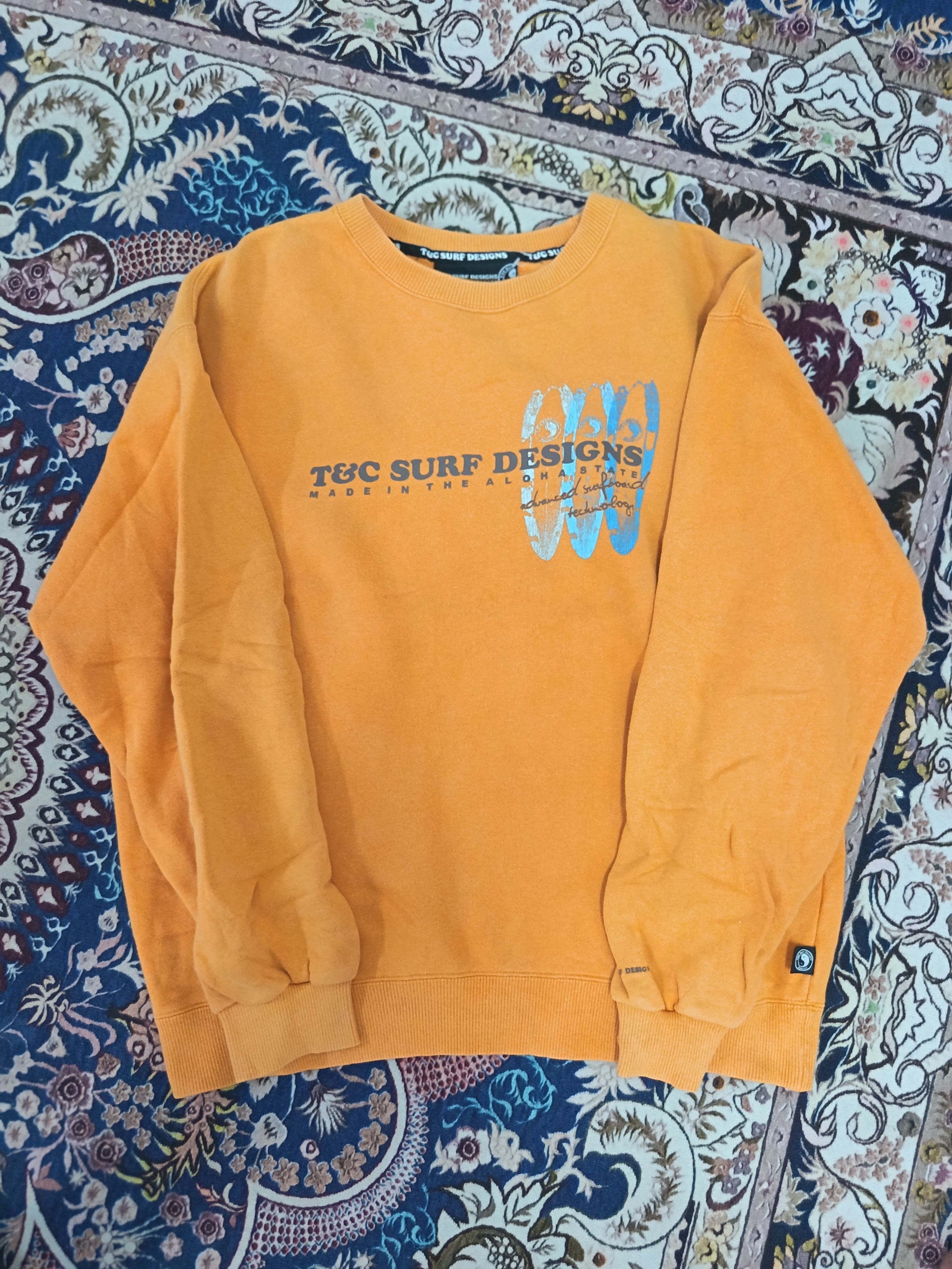 Japanese Brand Vintage T&C surf sweatshirt Size L / US 10 / IT 46 - 2 Thumbnail