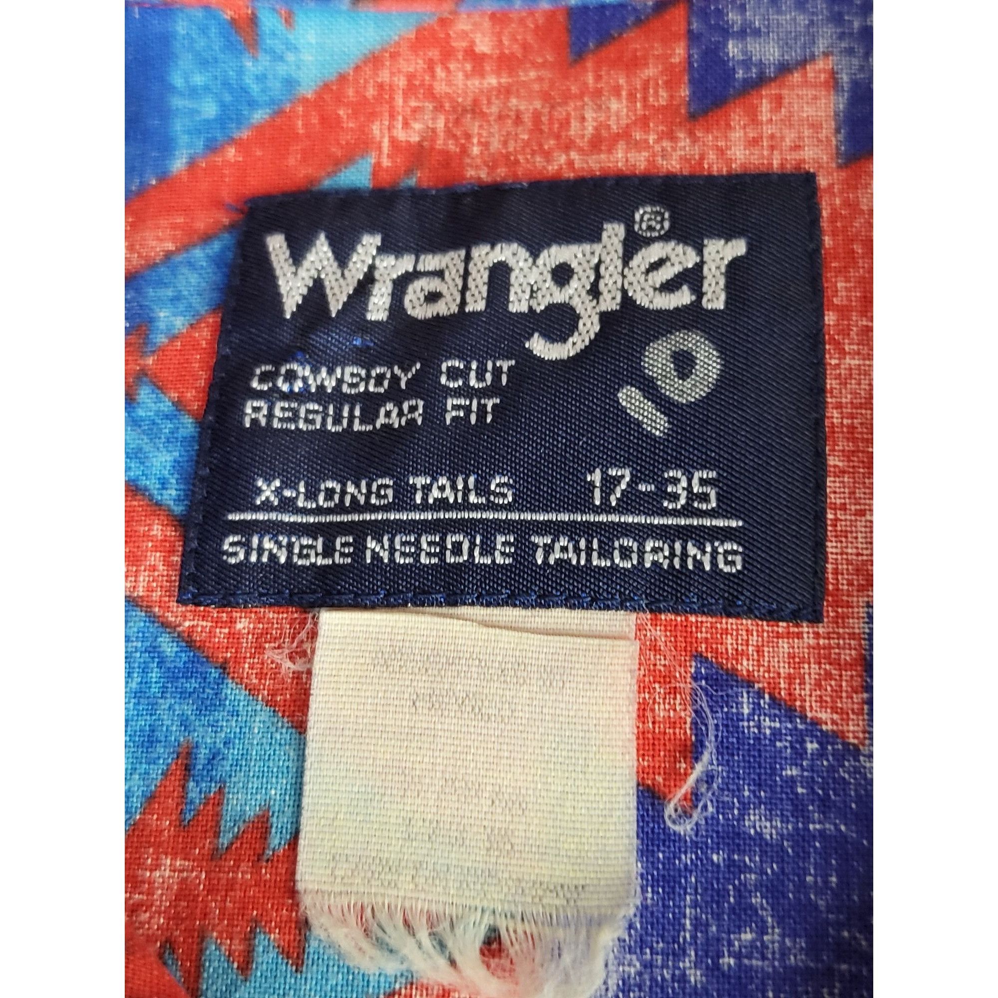 Wrangler Vintage Wrangler Button Down Shirt Men Sz XL Cowboy Cut Brus Size US XL / EU 56 / 4 - 8 Thumbnail
