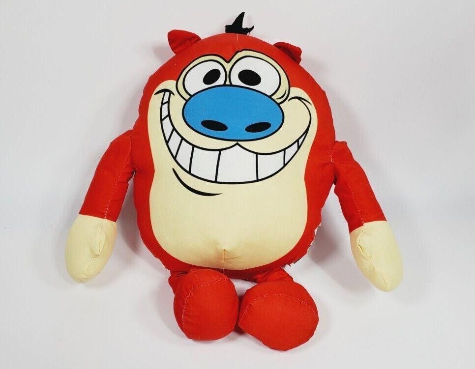 Nickelodeon Nickelodeon 90’s Series 2 Ren & Stimpy Plush Red Stuffed 11 ...