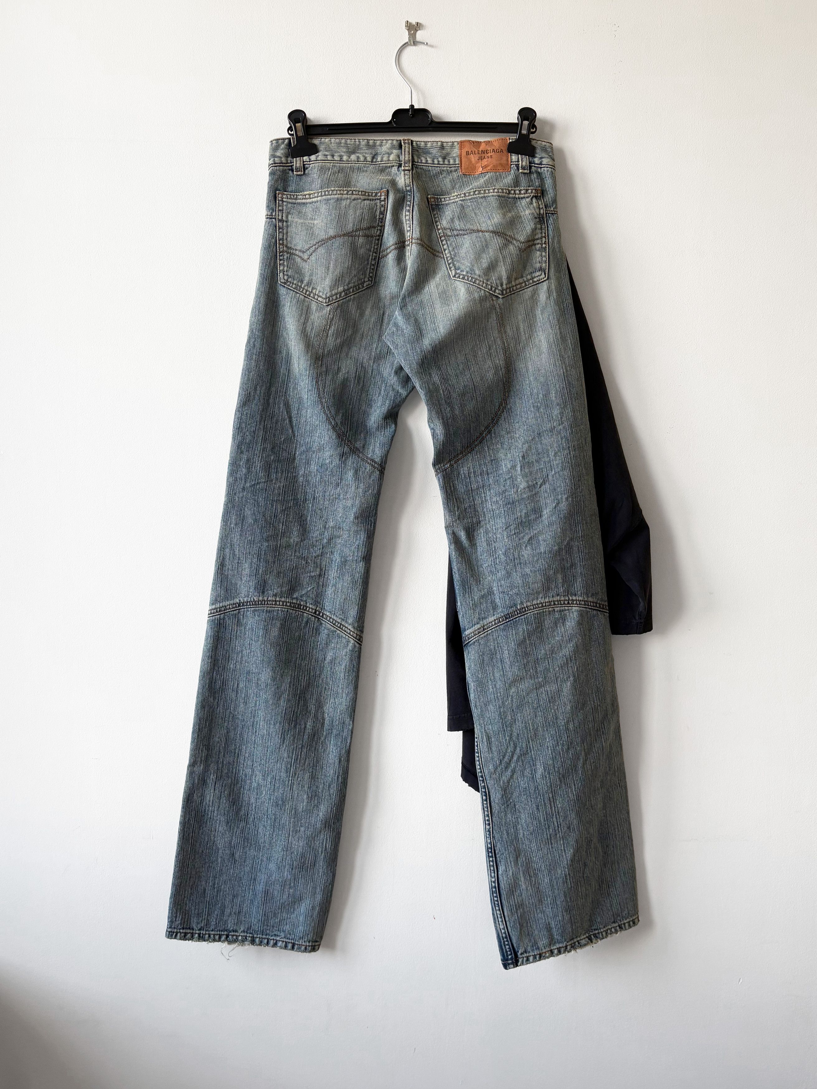Balenciaga Balenciaga SS25 Layered Low Waisted jeans with attached polo Size US 28 / EU 44 - 2 Thumbnail