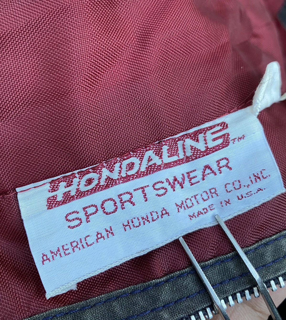 Honda × Vintage 1980s Vintage Hondaline Racing Jacket Size US L / EU 52-54 / 3 - 15 Thumbnail