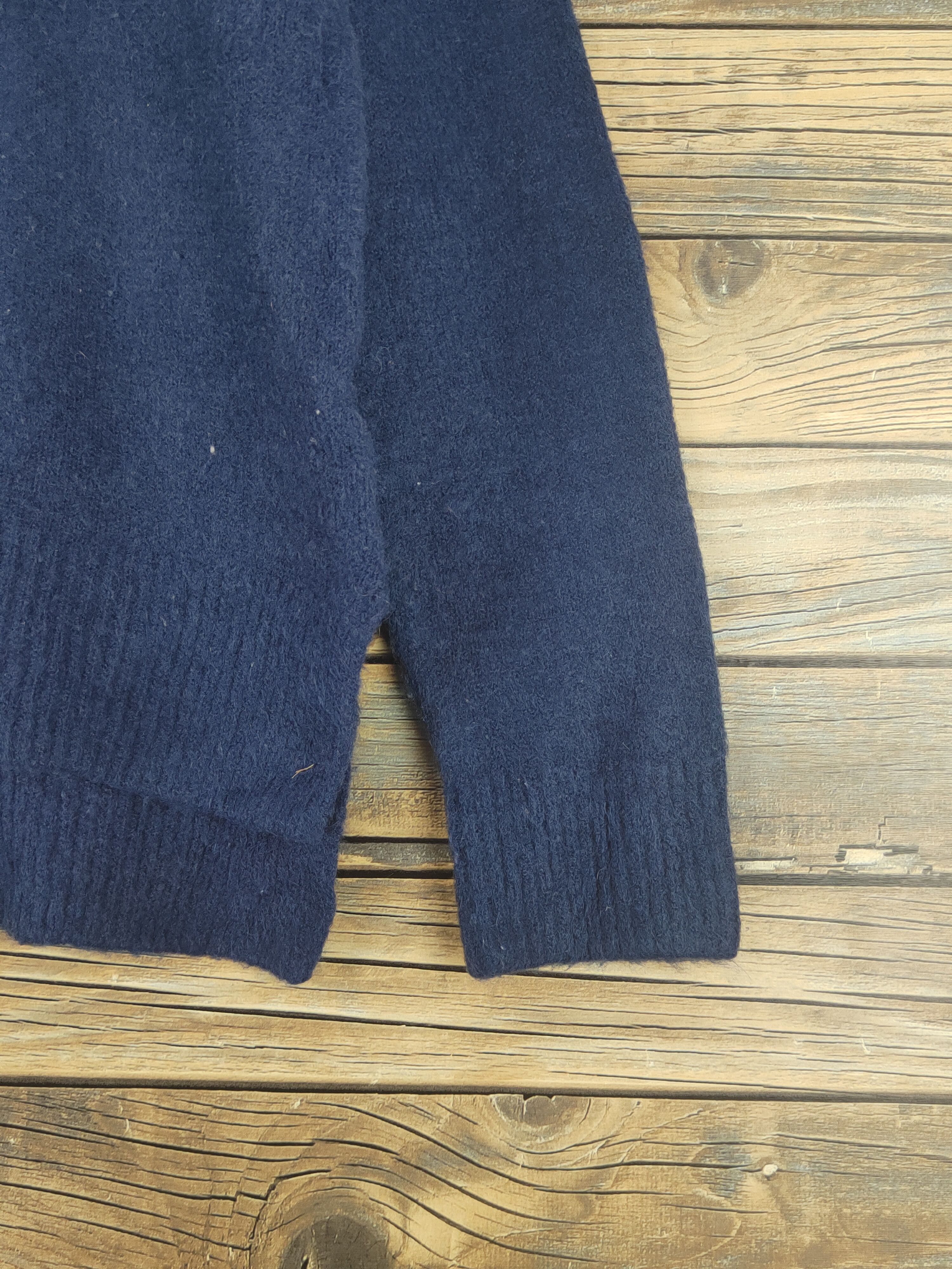 Homespun Knitwear Temt Navy Cactus Knitwear Sweatshirts #W1212 Size S / US 4 / IT 40 - 6 Thumbnail