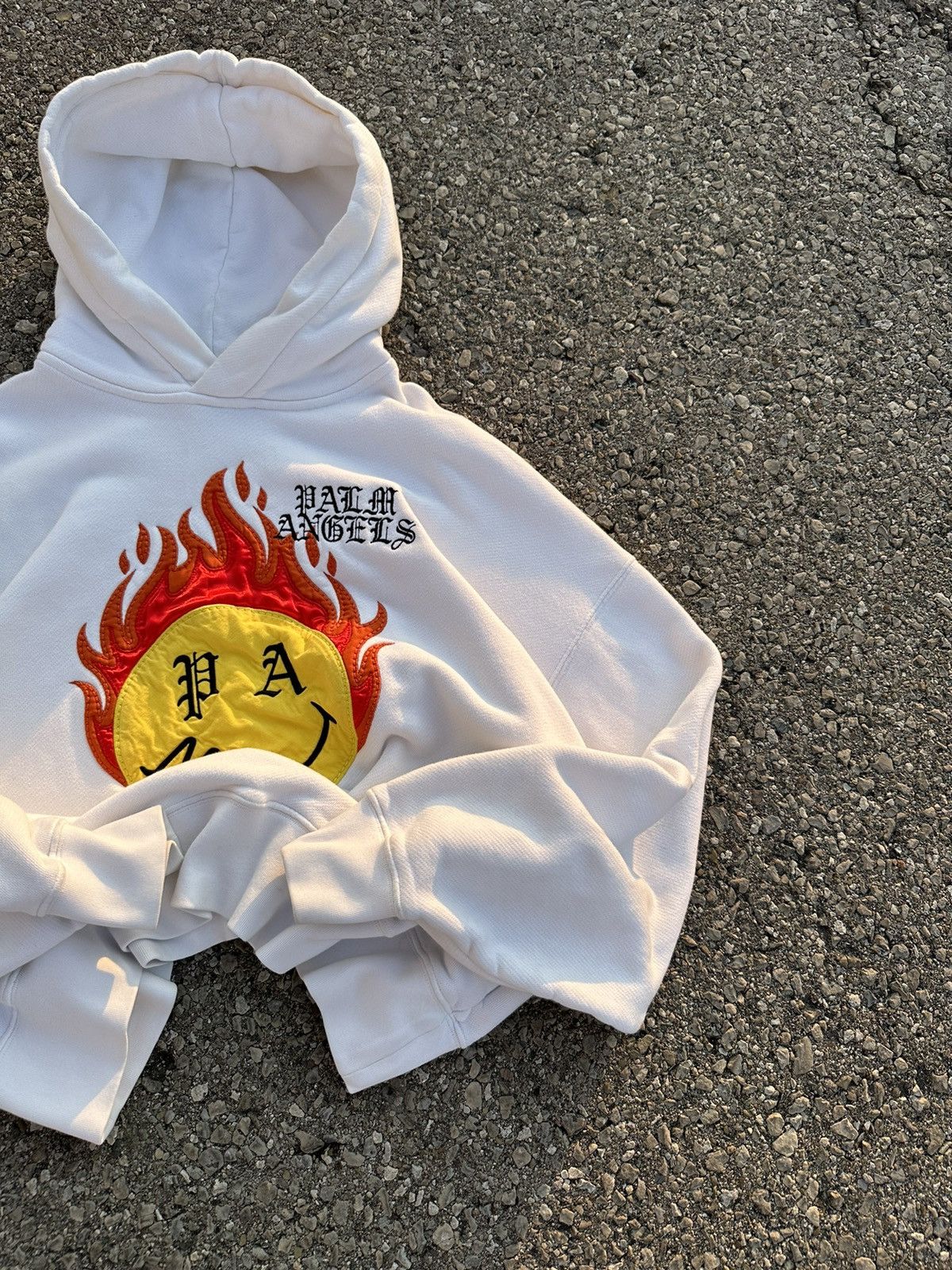 Palm Angels Palm Angels Smile Oversized Hoodie Size US S / EU 44-46 / 1 - 2 Thumbnail