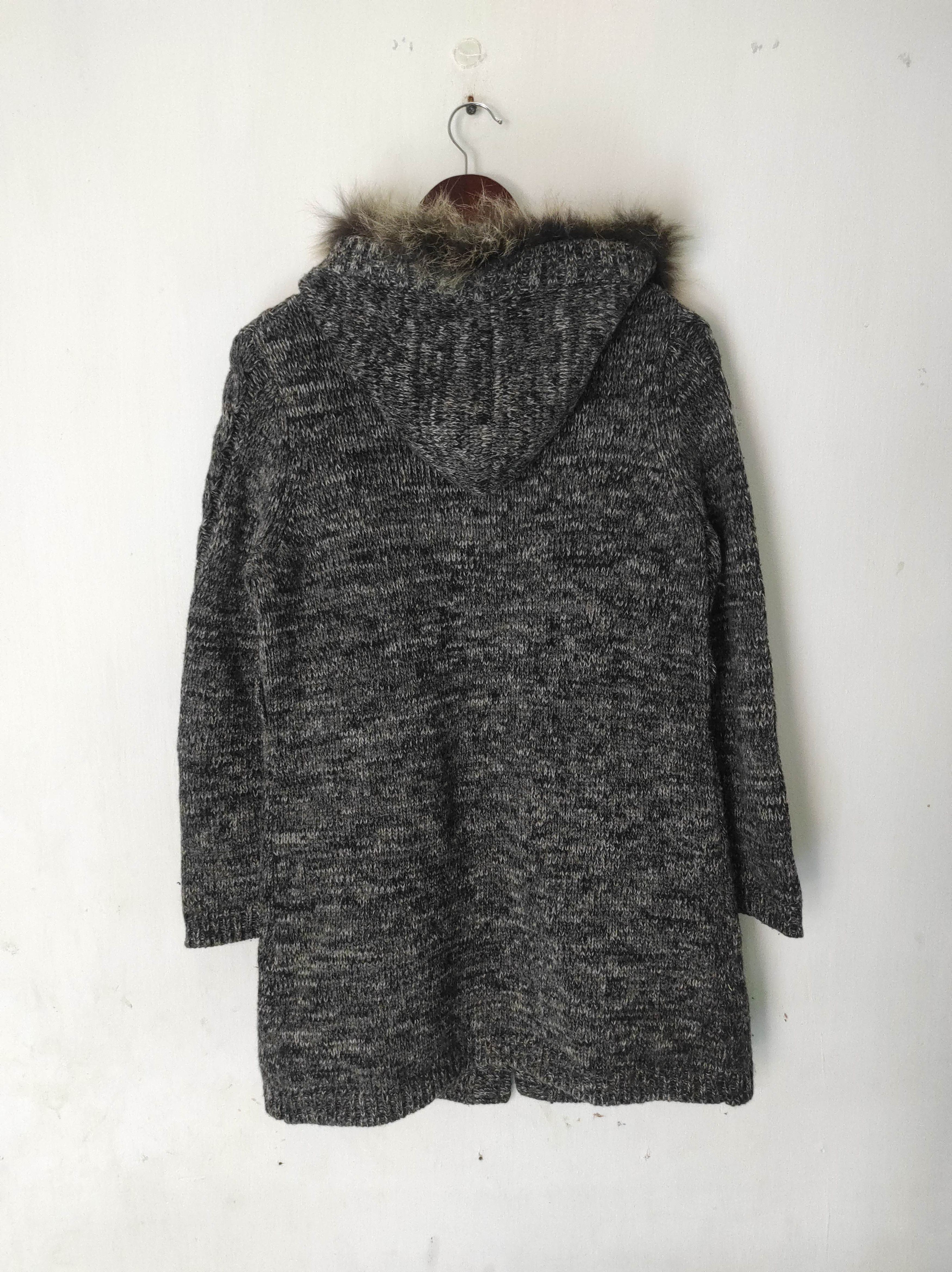 If Six Was Nine Flamingo Knit Fur Raccon Hoodie IfSixWasNine LGB style Size M / US 6-8 / IT 42-44 - 12 Thumbnail