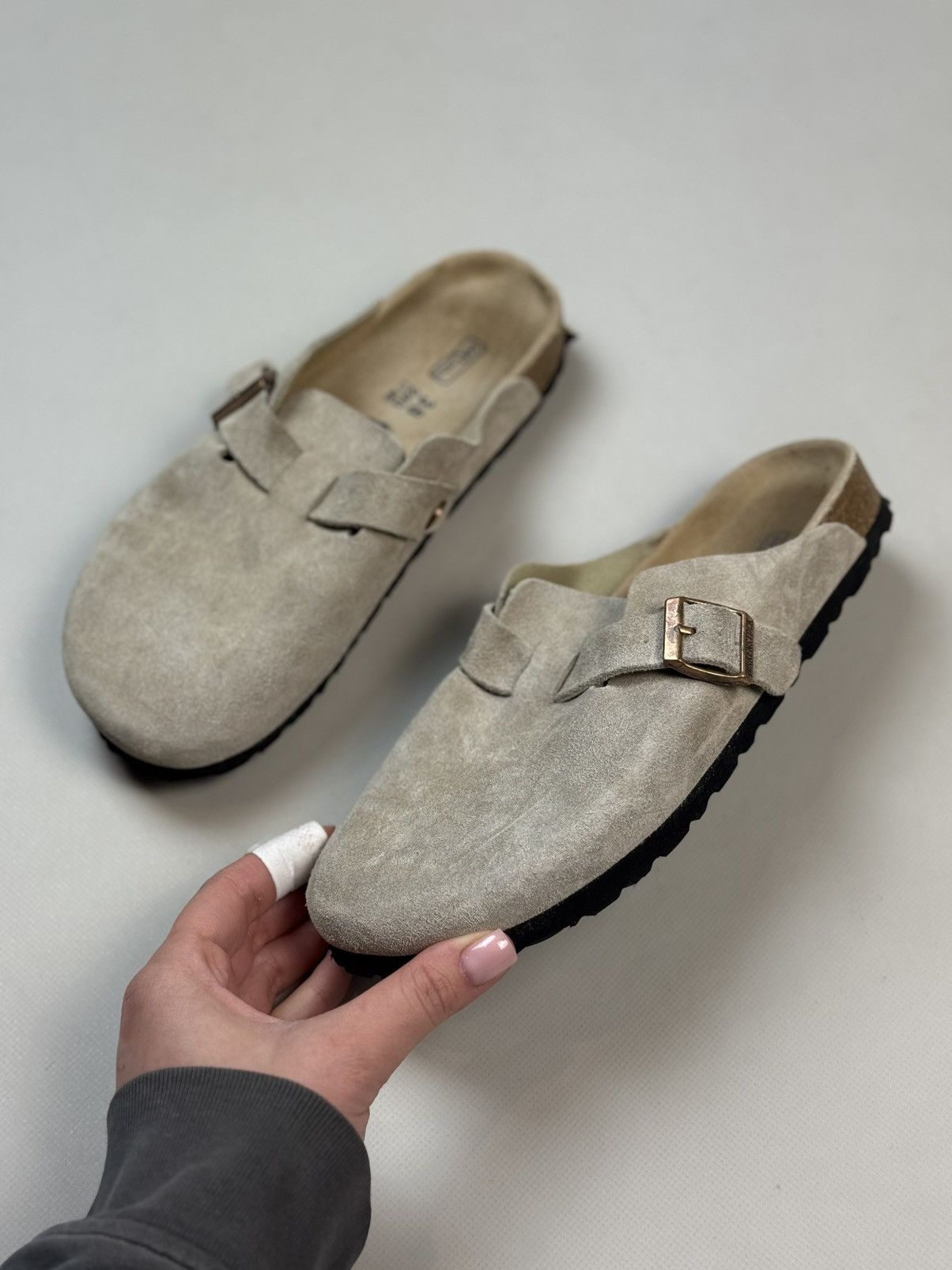 Birkenstock Birkenstock Boston Ladies Suede Clogs Sabo Shoes Flats Size US 7 / IT 37 - 11 Thumbnail