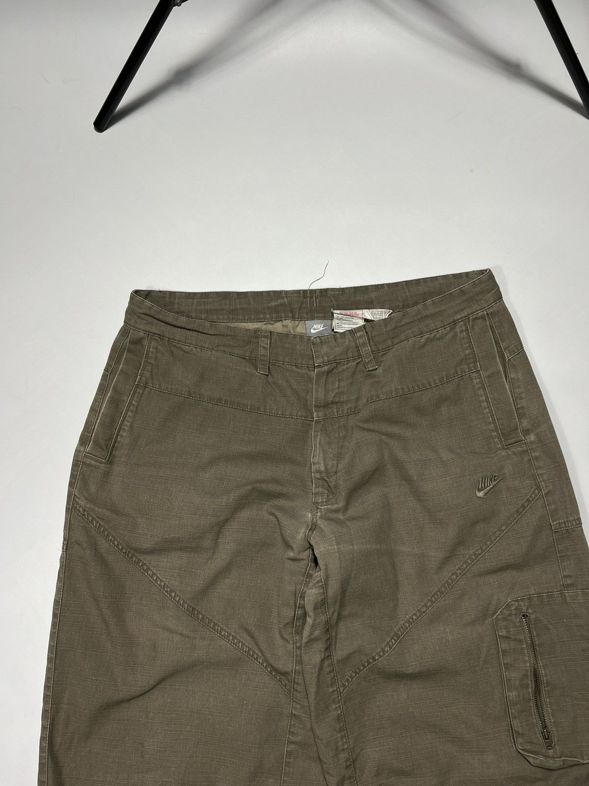 Nike Vintage Nike Corduroy Millitary Style Short Y2K Size US 36 / EU 52 - 3 Thumbnail