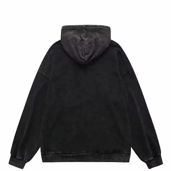 Japanese Brand × Vintage Washed Oversized hoodie, Weed Demon Size US L / EU 52-54 / 3 - 2 Thumbnail