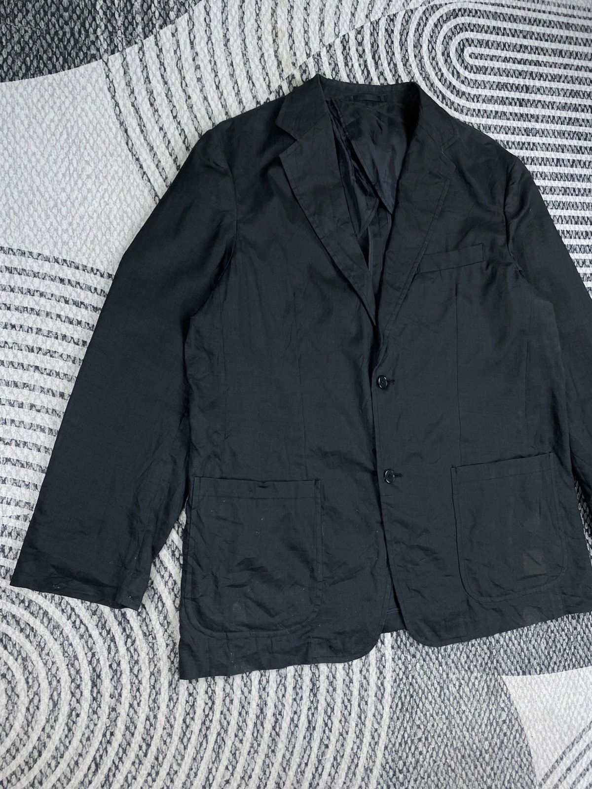 Japanese Brand Vtg D’HOMME A HOMME Double Button Blazer Jacket Size US L / EU 52-54 / 3 - 3 Thumbnail