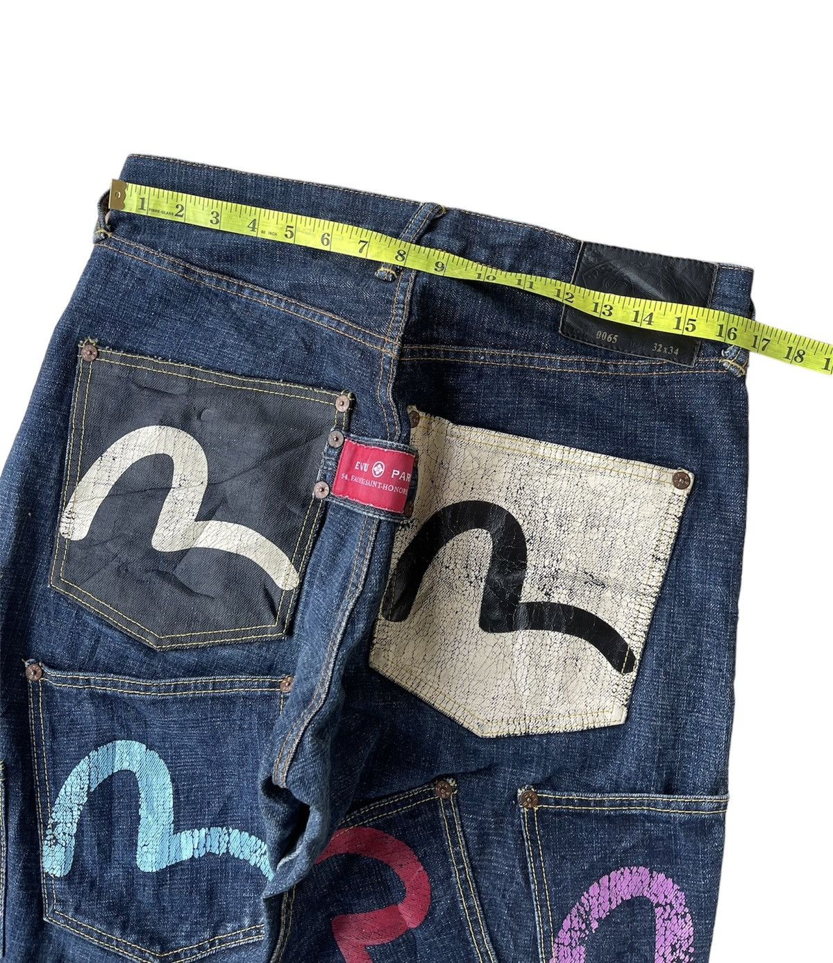 Evisu Vintage evisu Multi pocket Denime selvedge jeans Size US 32 / EU 48 - 17 Thumbnail