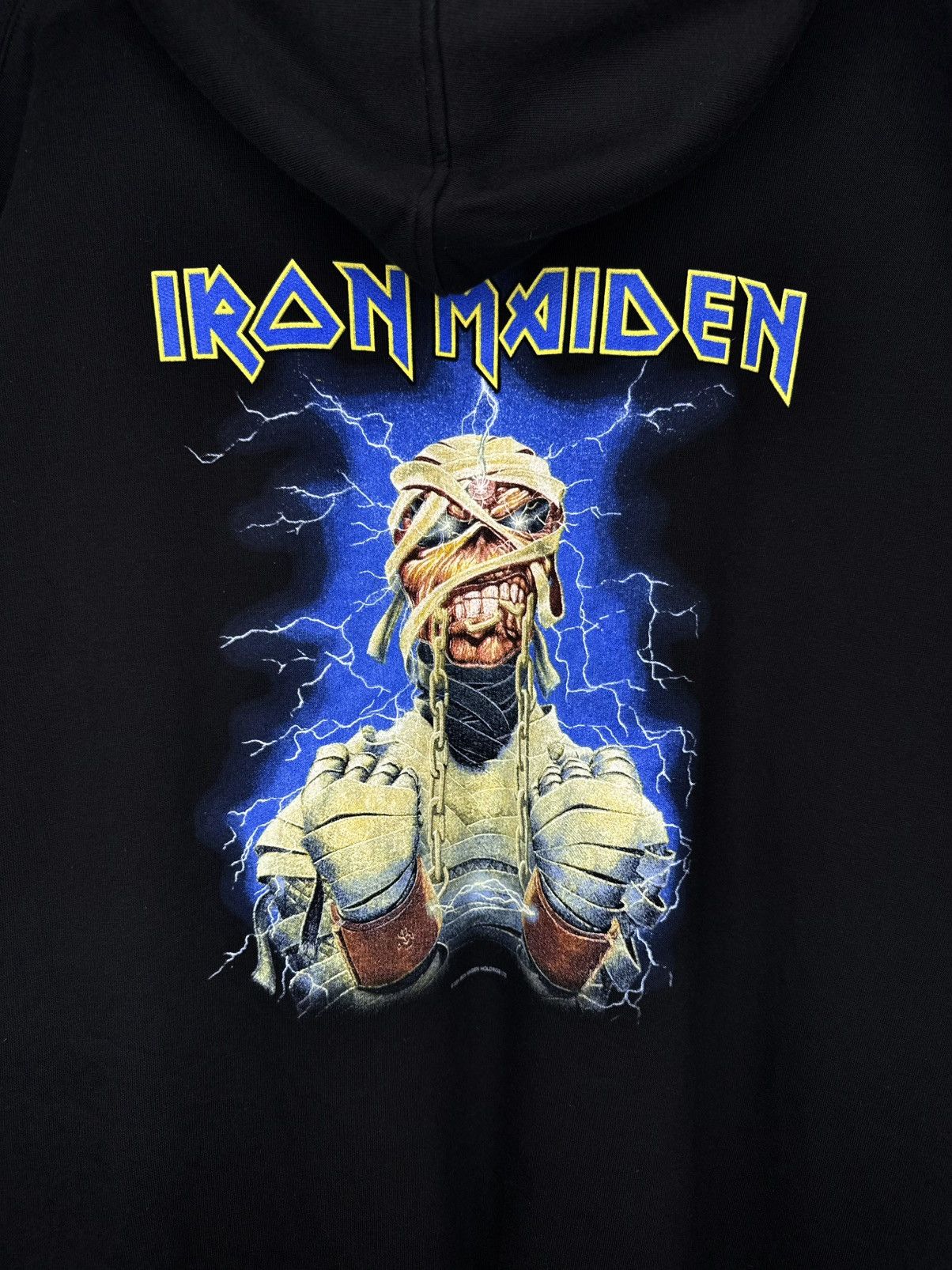 Iron Maiden Vintage 2004 IRON MAIDEN Mummy Edie Powerslave Hoodie Rare Size US XXL / EU 58 / 5 - 2 Thumbnail
