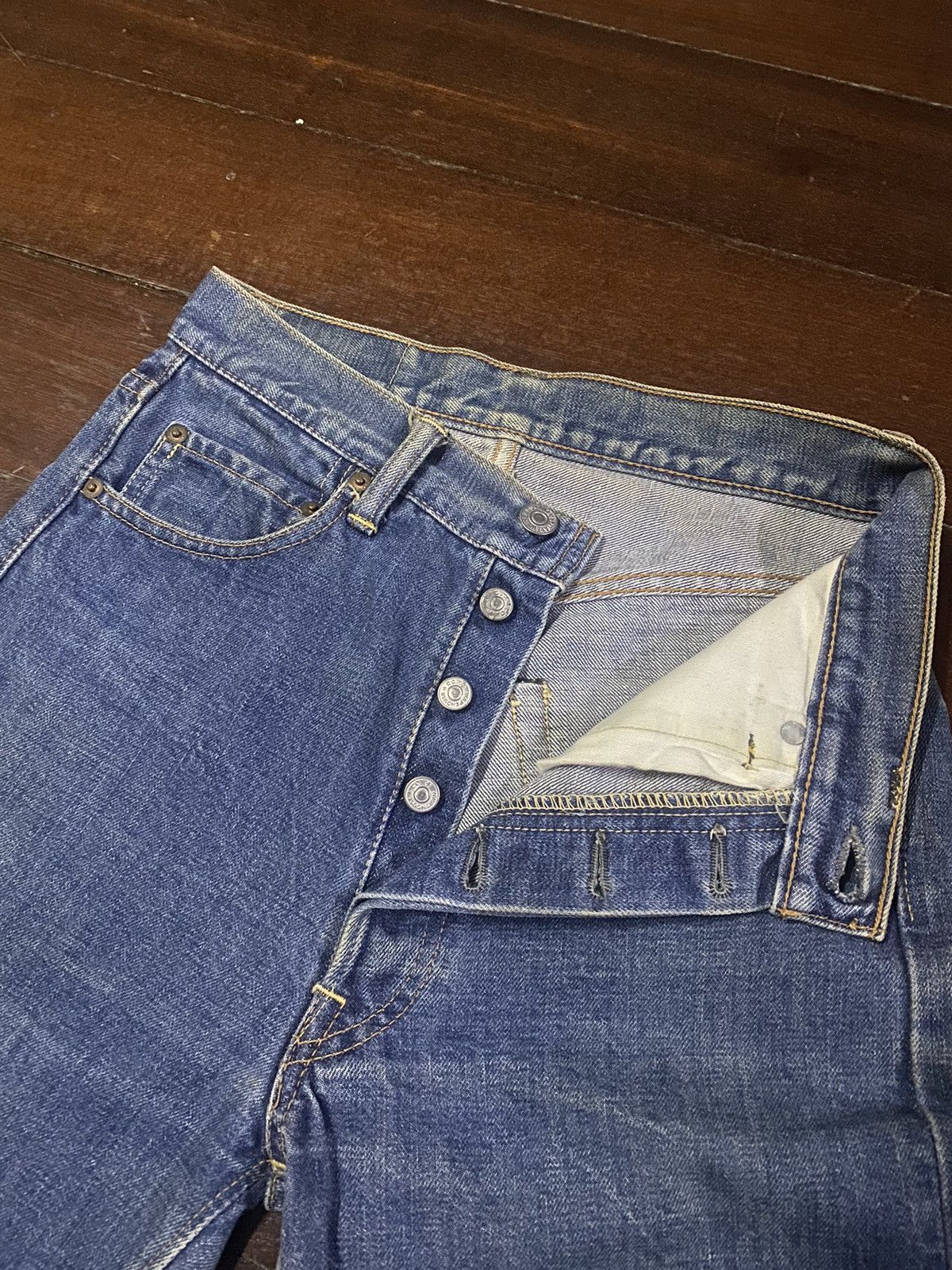 Japanese Brand × Warehouse Vintage Warehouse Selvedge Jeans Size 28" / US 6 / IT 42 - 13 Thumbnail
