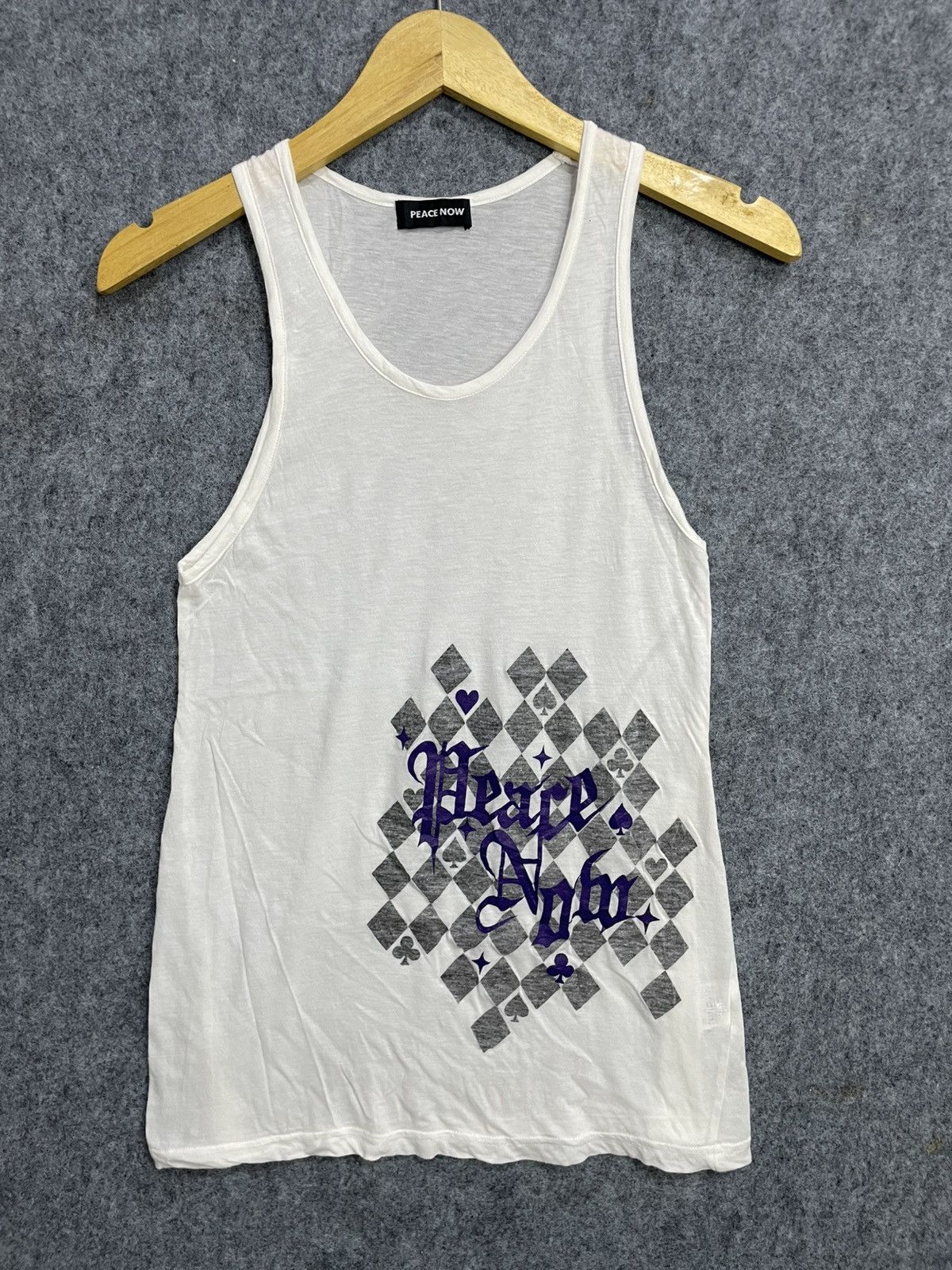 Japanese Brand Peace Now Tank Tops Size M / US 6-8 / IT 42-44 - 1 Thumbnail