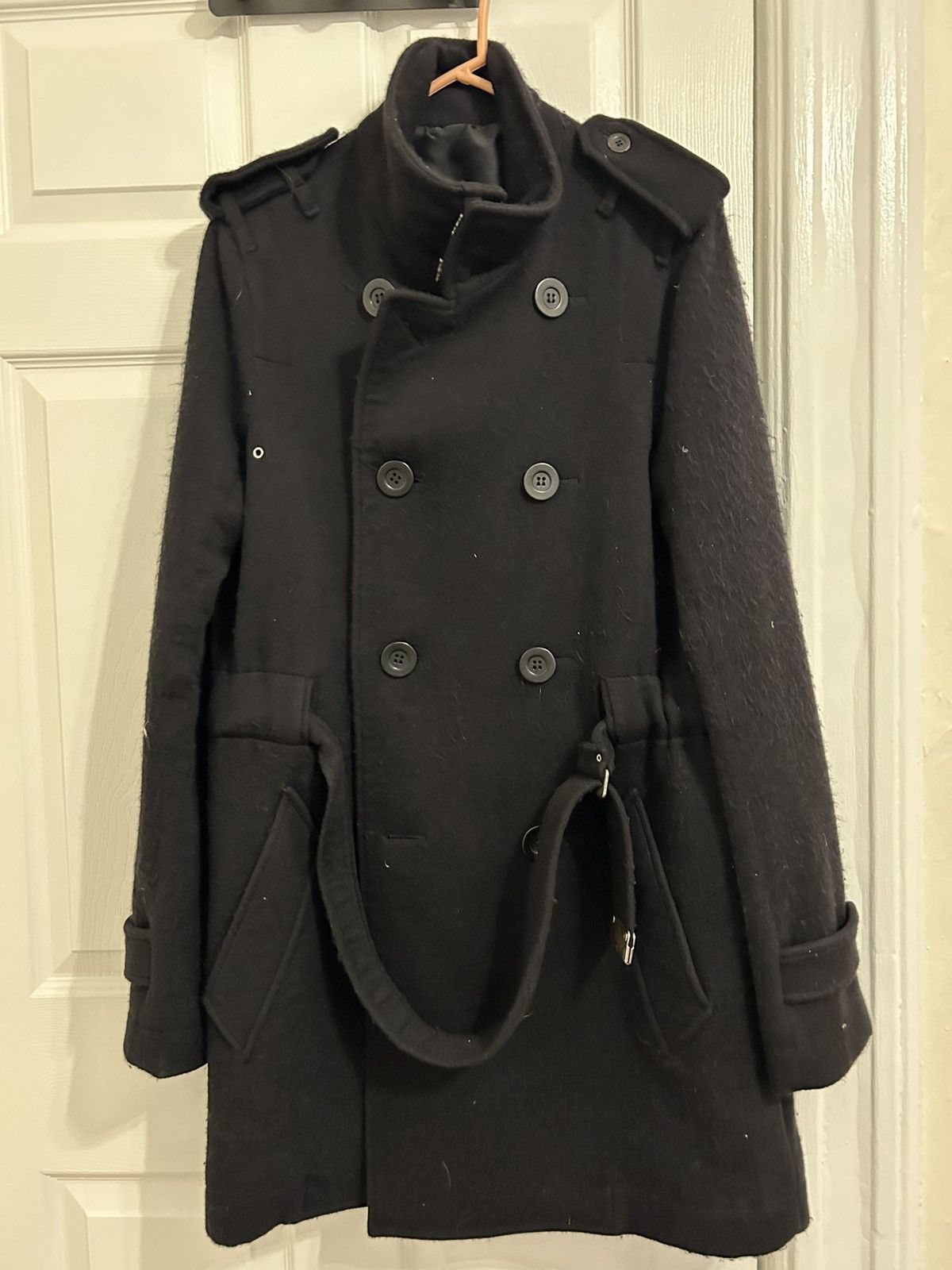 Rick Owens Rick Owens 04 Queen coat in angora Size US L / EU 52-54 / 3 - 6 Thumbnail