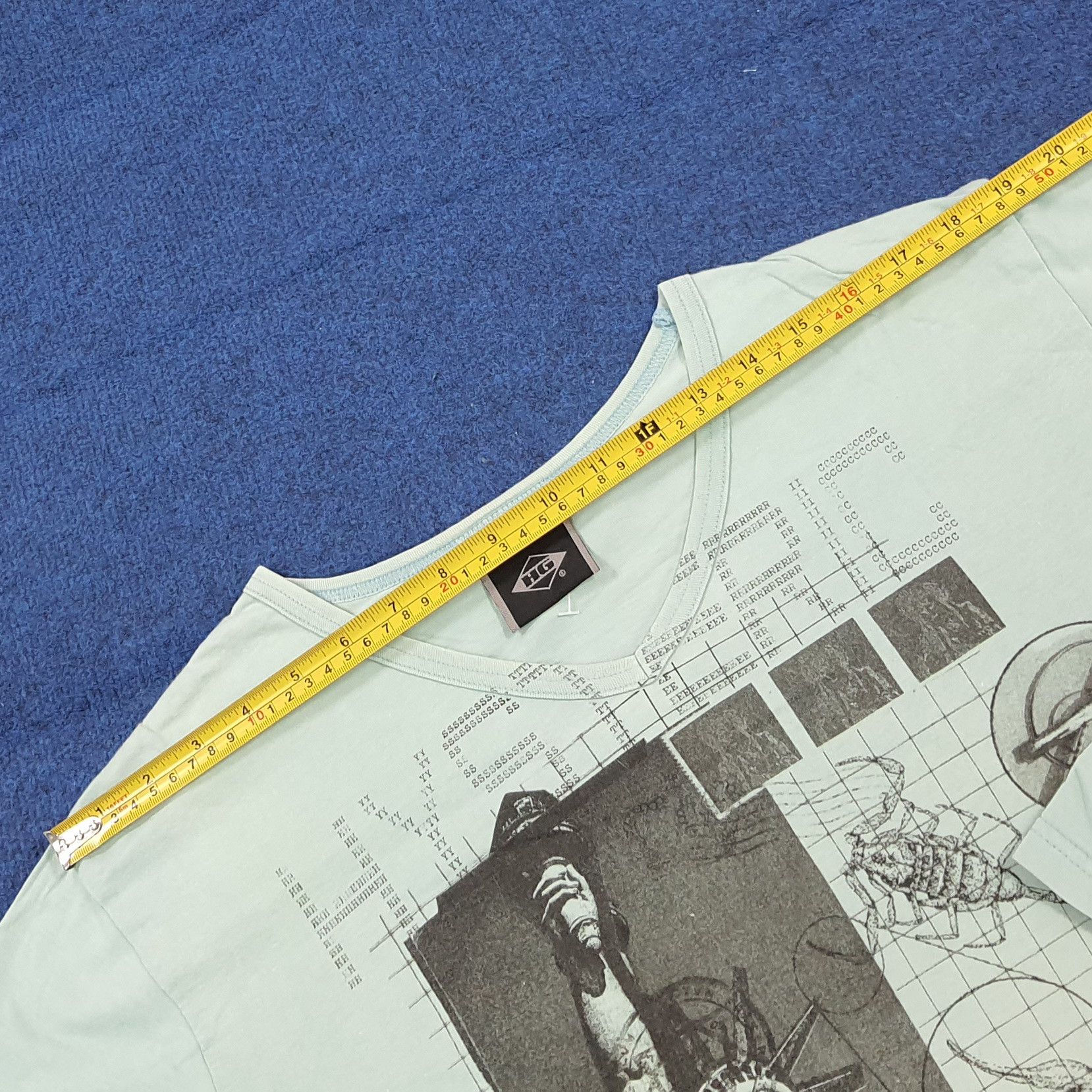 Hysteric Glamour Vintage Hysteric Glamour Illuminati Freemason Tshirt C299N50 Size US M / EU 48-50 / 2 - 10 Thumbnail