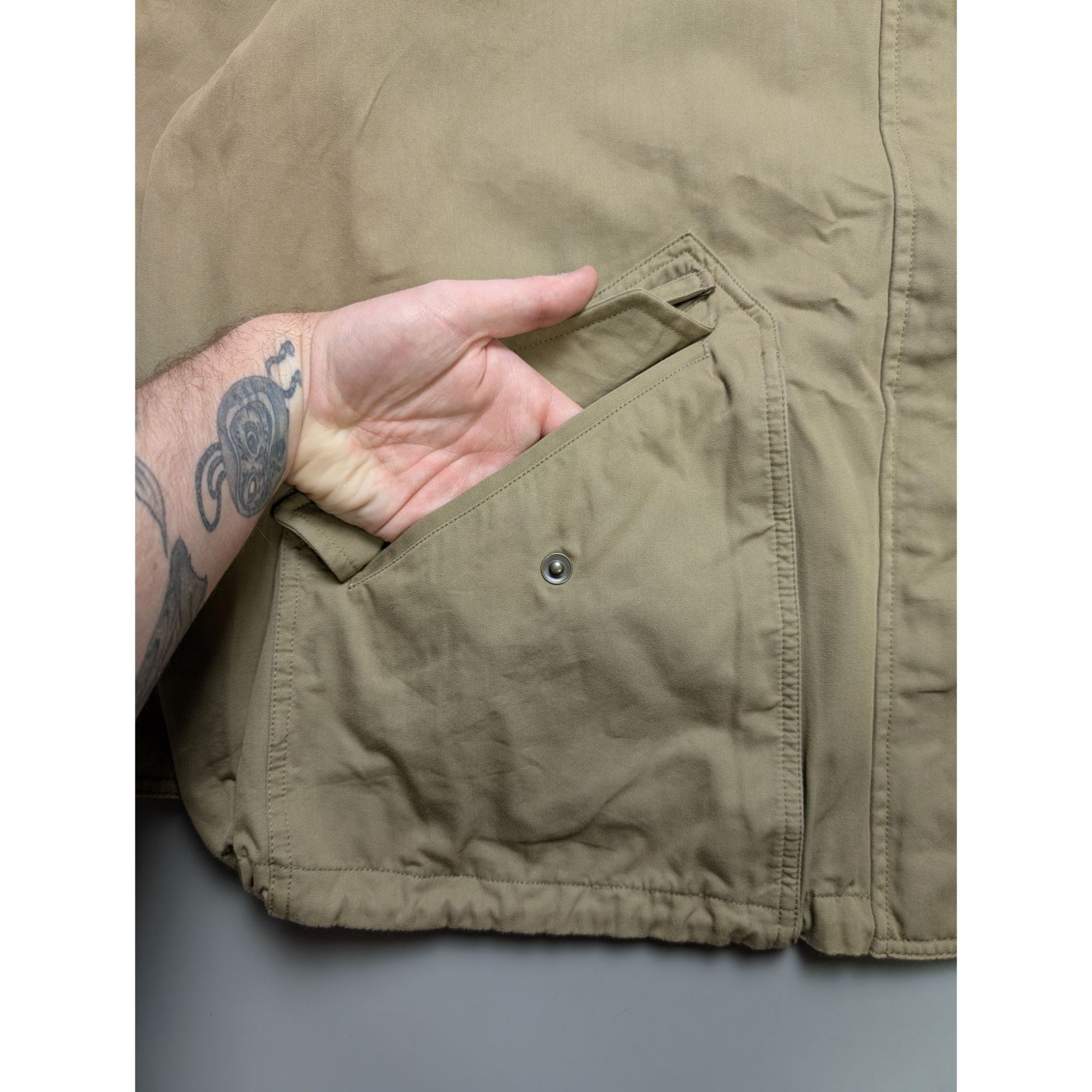 Belstaff Belstaff Oversized Fit Hooded Jacket (Y1092) Size L / US 10 / IT 46 - 5 Thumbnail
