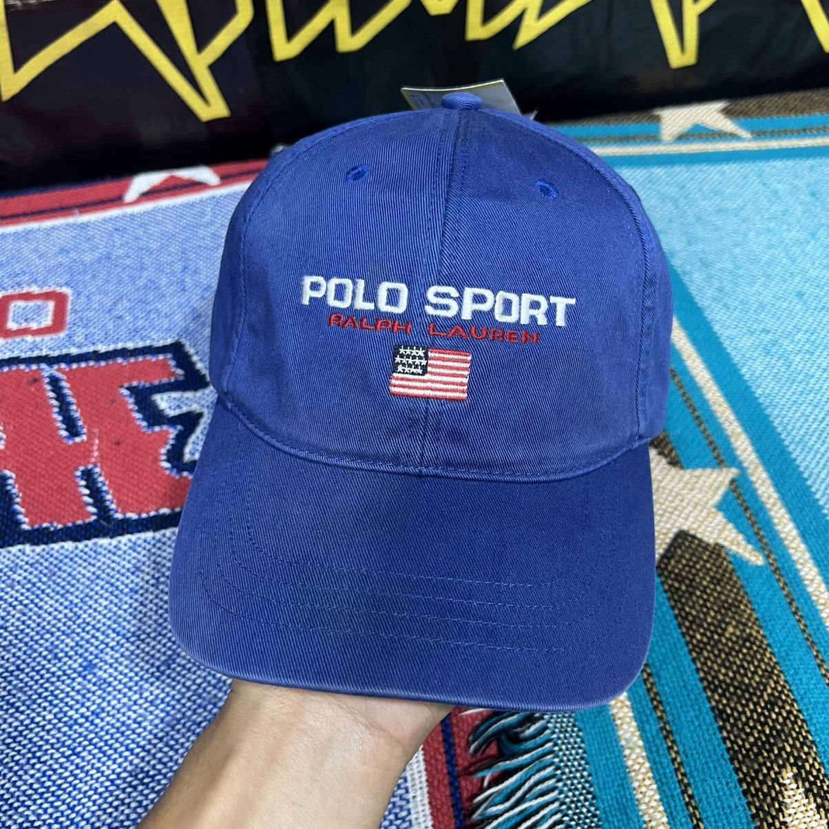 Ralph Lauren Sport Vintage Polo sport Ralph Lauren cap Size ONE SIZE - 2 Thumbnail