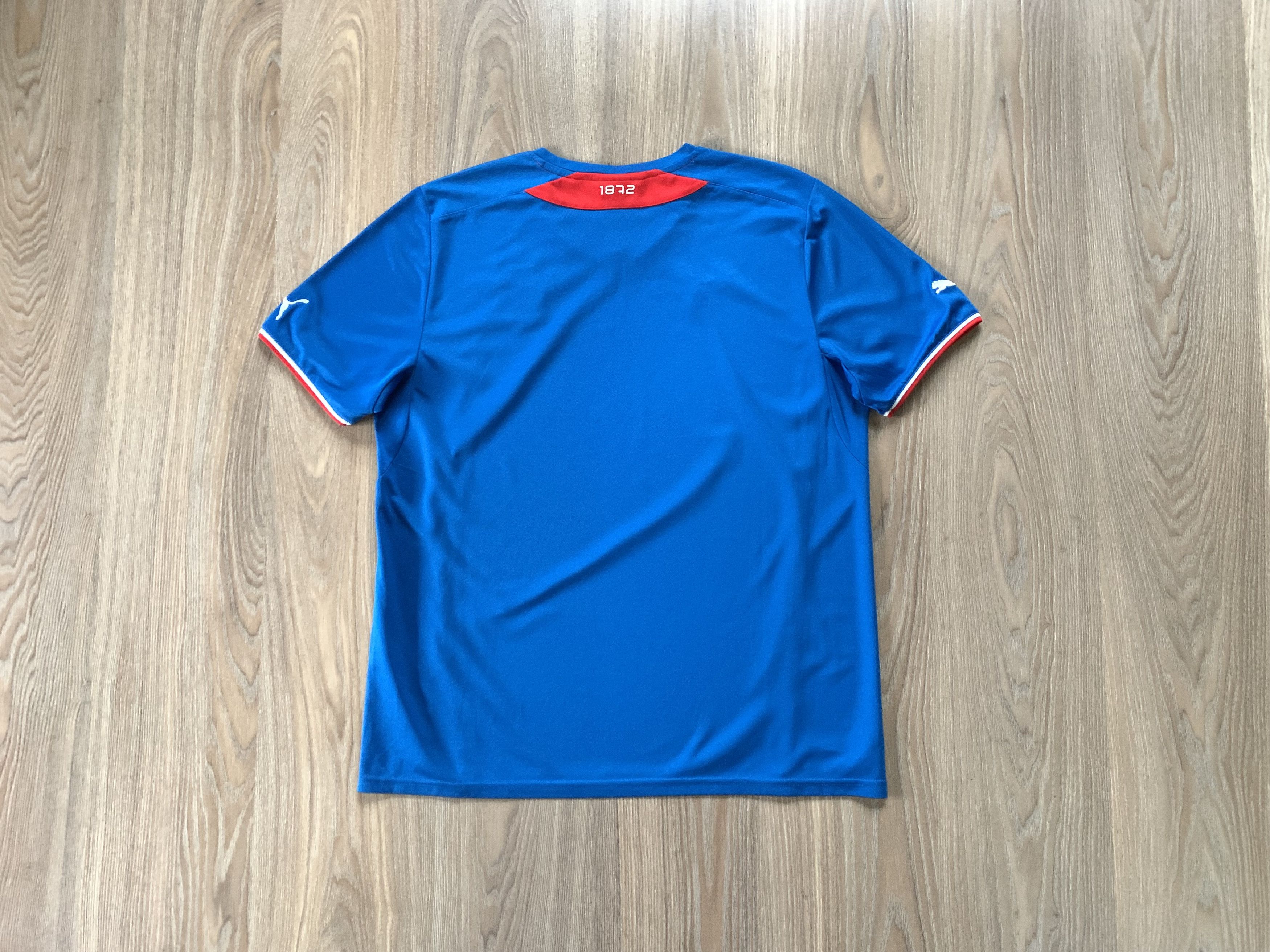 Puma × Vintage Vintage Puma Rangers Home Football Shirt 2013-2014 Size US XL / EU 56 / 4 - 2 Thumbnail
