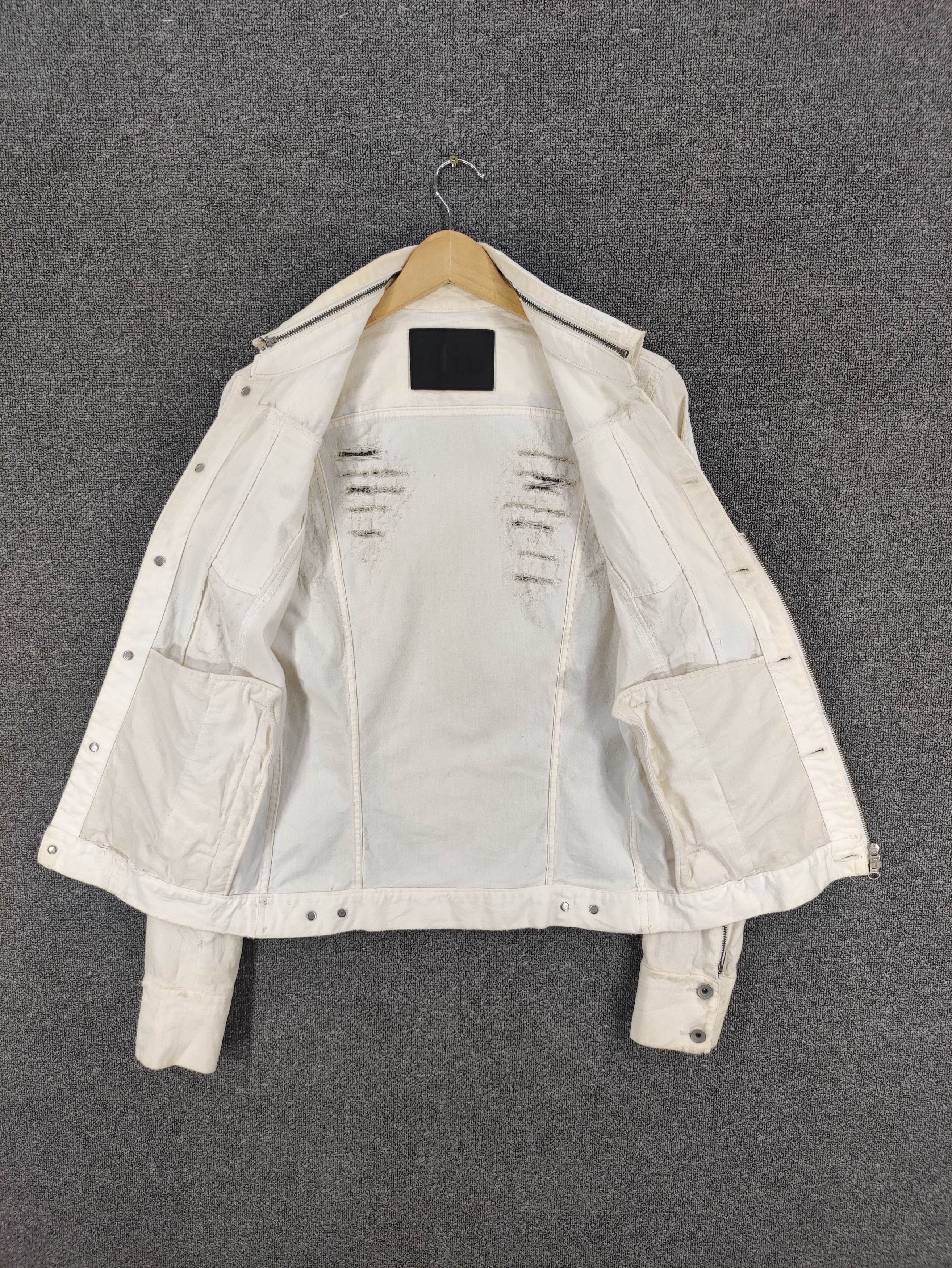 Le Grande Bleu (L.G.B.) Vintage L.G.B Trashed Punk Jacket Size S / US 4 / IT 40 - 9 Thumbnail