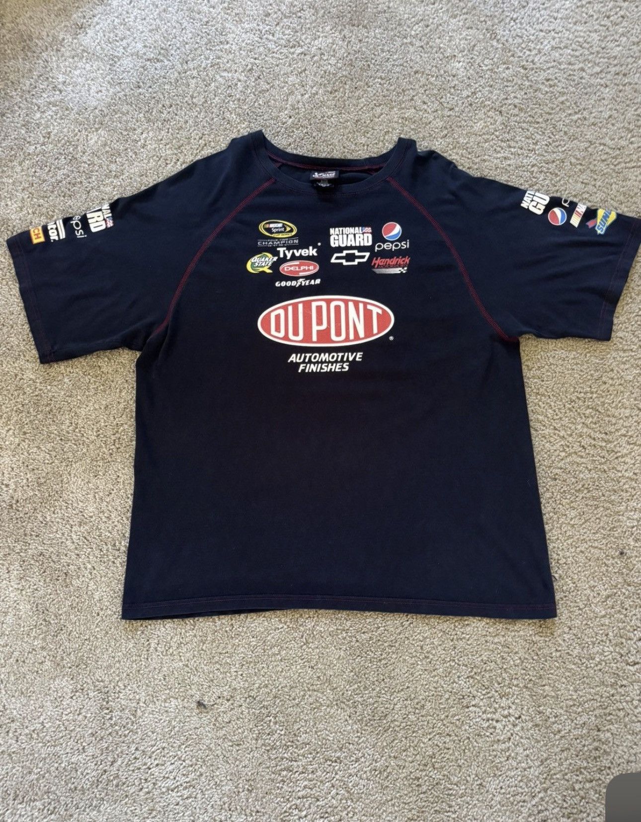 NASCAR Du Pont- Jeff Gordon Size US XL / EU 56 / 4 - 1 Thumbnail