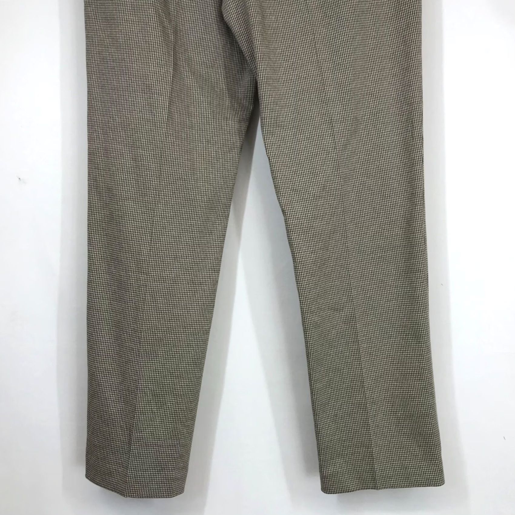 Express EXPRESS Men’s Pants - Dress Pants - 34 x 34 - Olive - Classic Fit Polyester Blend Slacks Size US 34 / EU 50 - 7 Thumbnail