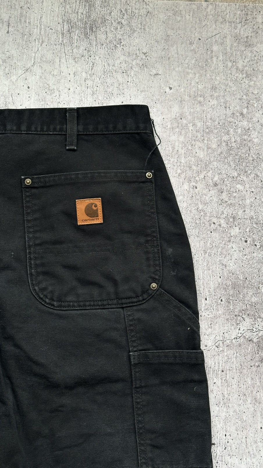 Carhartt Carhartt WIP Double Knee Distressed Vintage Denim Pants Size US 34 / EU 50 - 6 Thumbnail