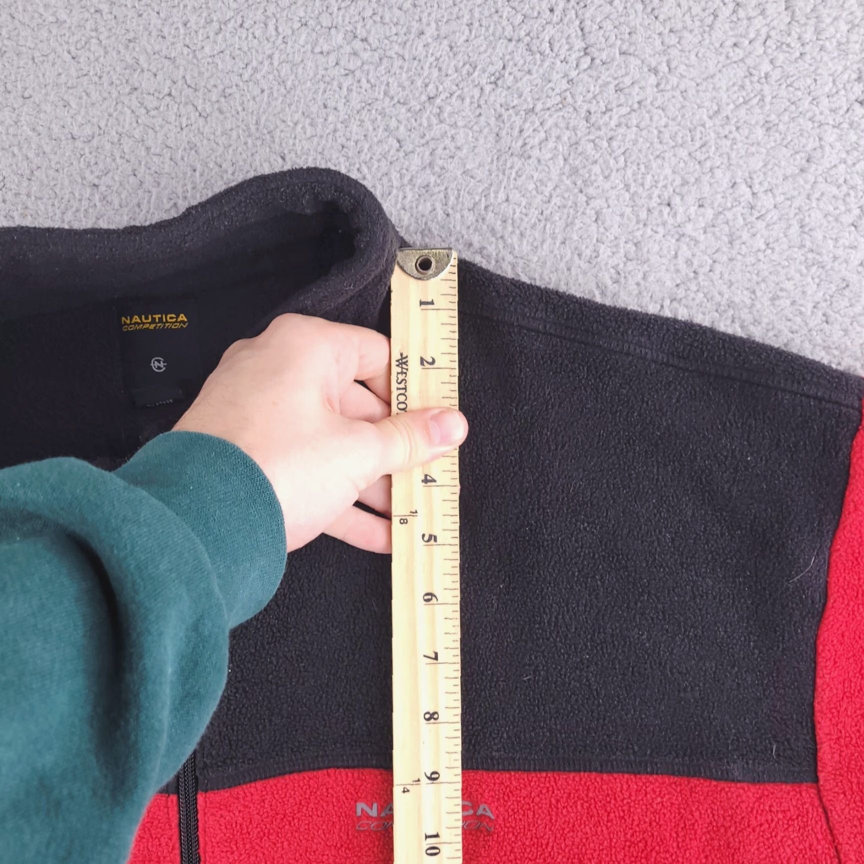 Nautica VINTAGE Nautica Sweater Mens 2XL Red Fleece Pullover Quarter Zip Long Sleeve Knit Shirt Pullover Mens 2XL Red Sweater Nautica Size US XXL / EU 58 / 5 - 6 Thumbnail