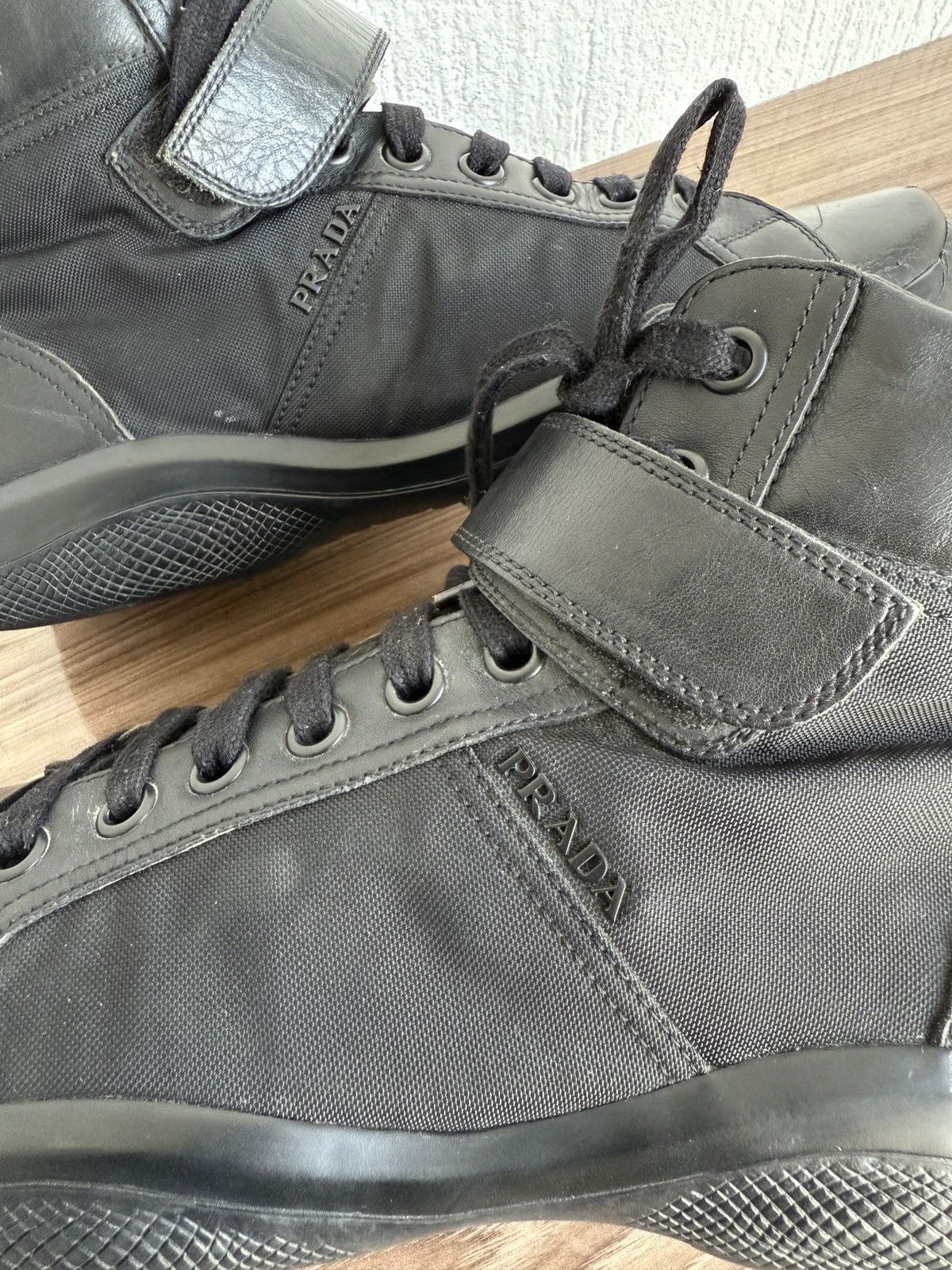Prada America cup strap high Size US 9 / EU 42 - 17 Thumbnail