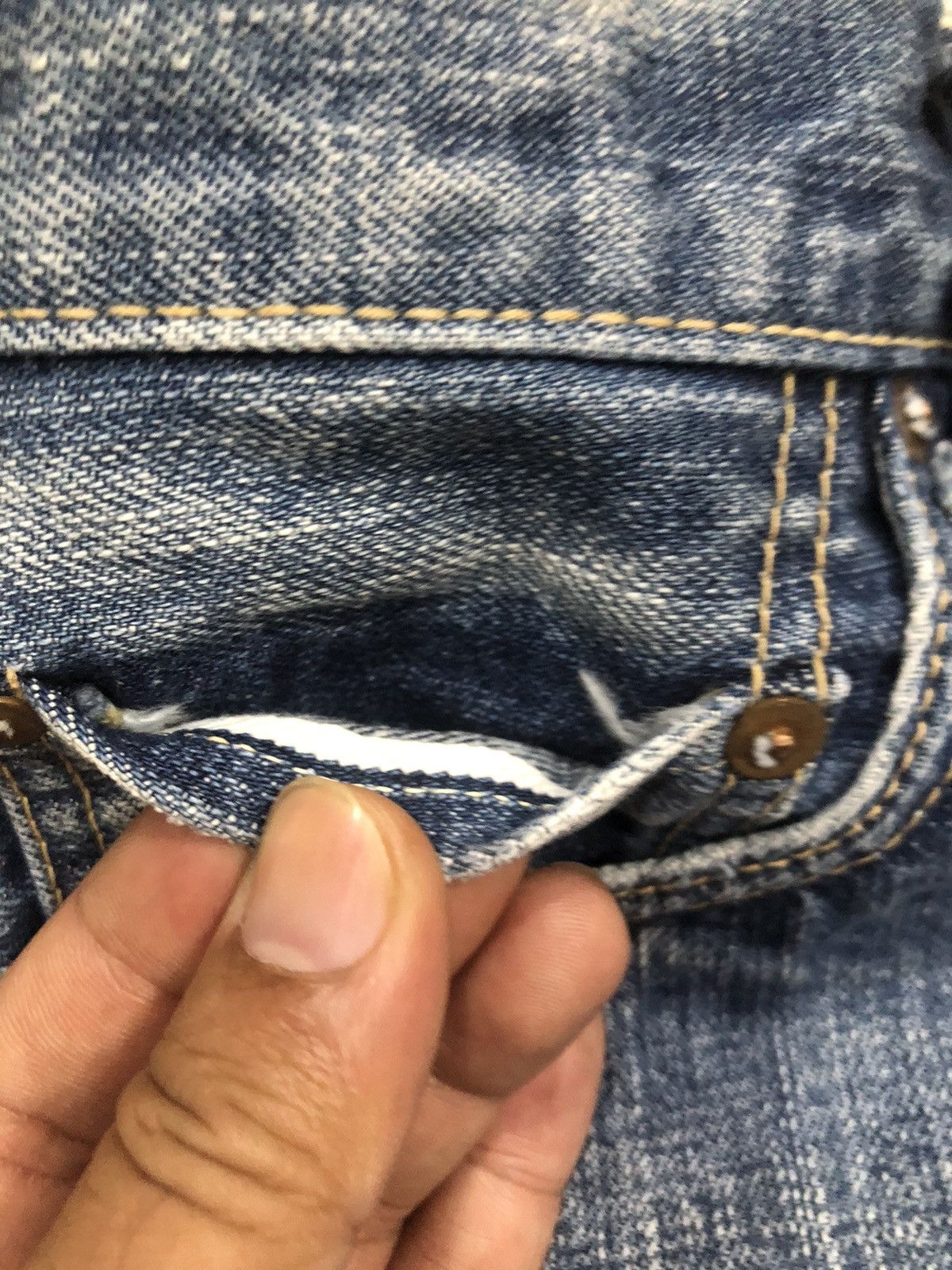 45rpm 45Rpm Selvedge Denim Size US 28 / EU 44 - 7 Thumbnail