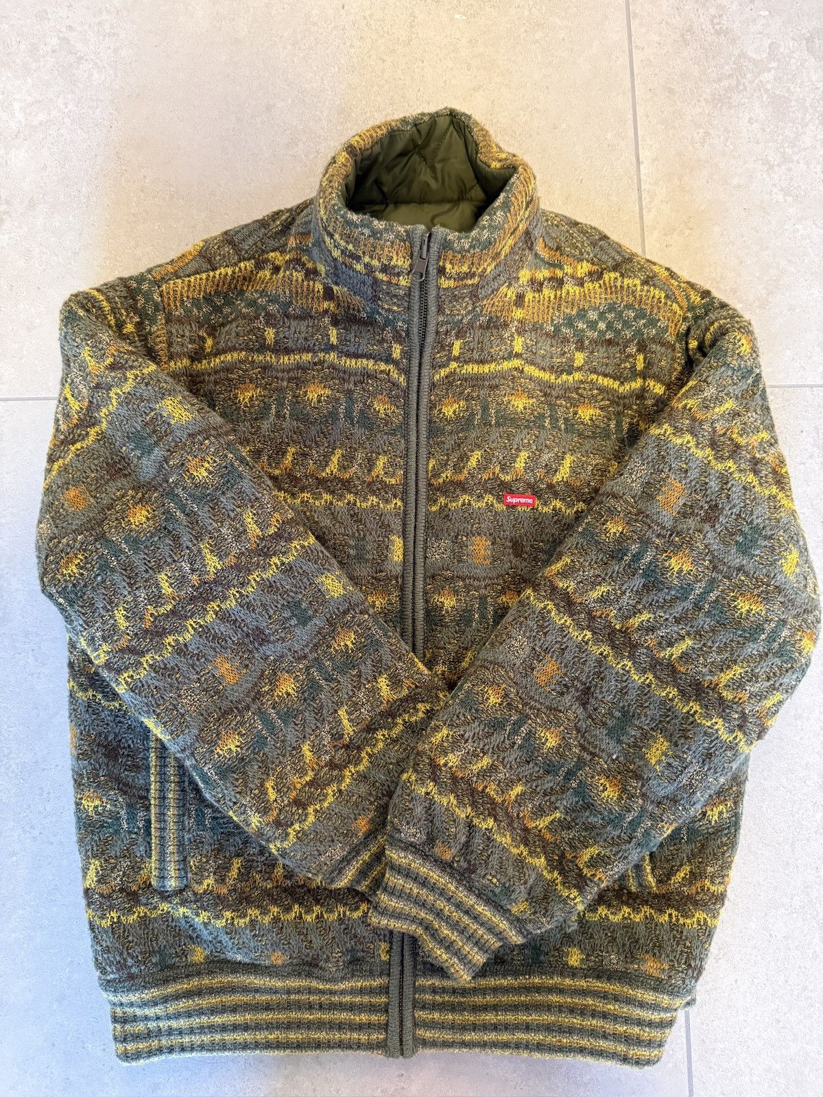 Missoni × Supreme Supreme x Missoni Reversible Knit Jacket Size US S / EU 44-46 / 1 - 3 Thumbnail
