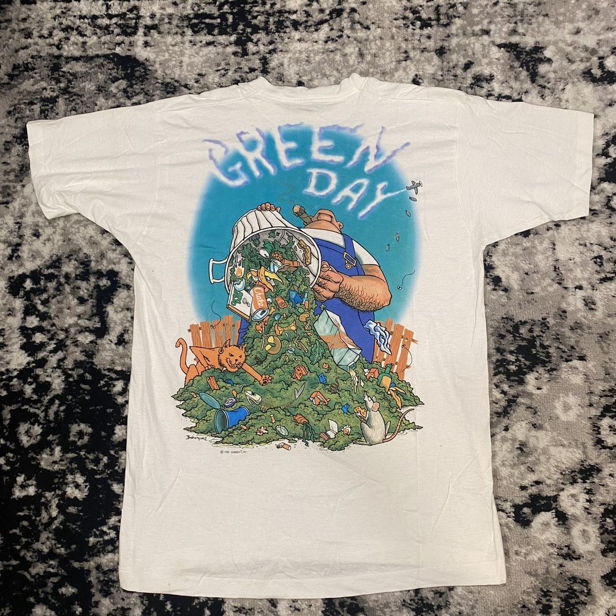 Other Green Day shirt 1995 Size US XL / EU 56 / 4 - 4 Thumbnail