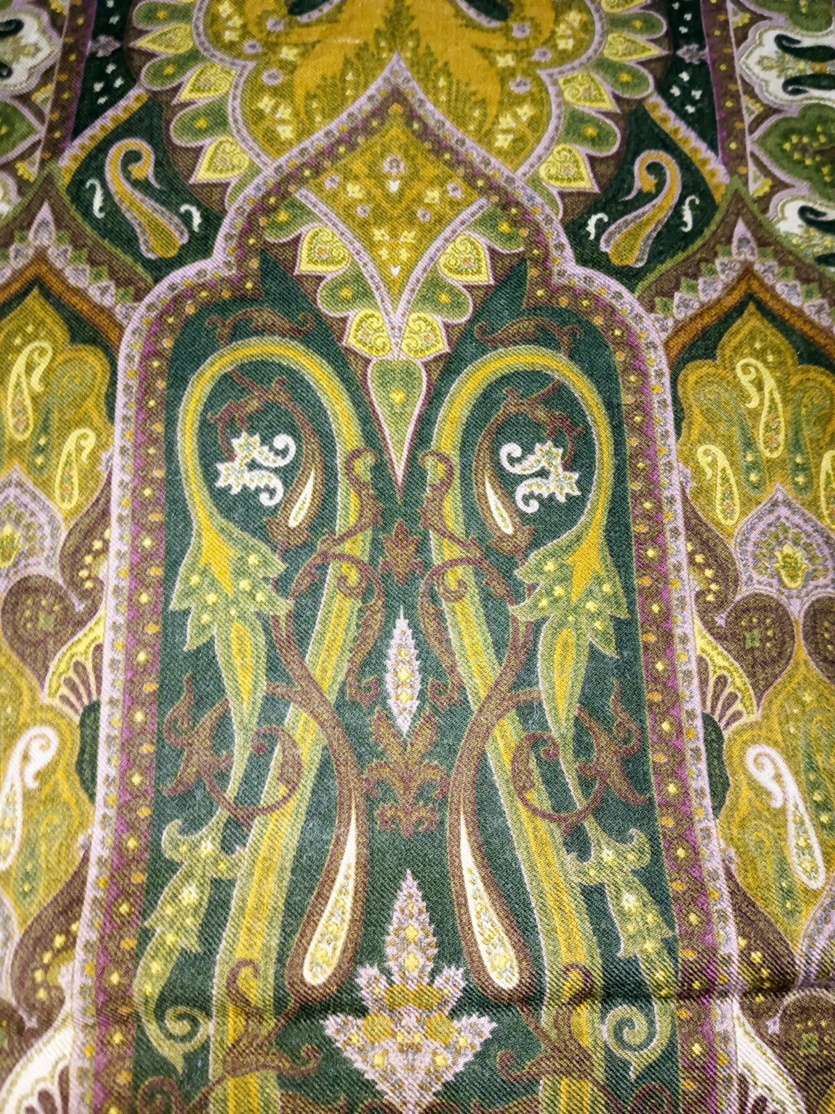 Etro ETRO MILANO ITALY Signature Abstract Vintage Silk Scarf Size ONE SIZE - 6 Thumbnail