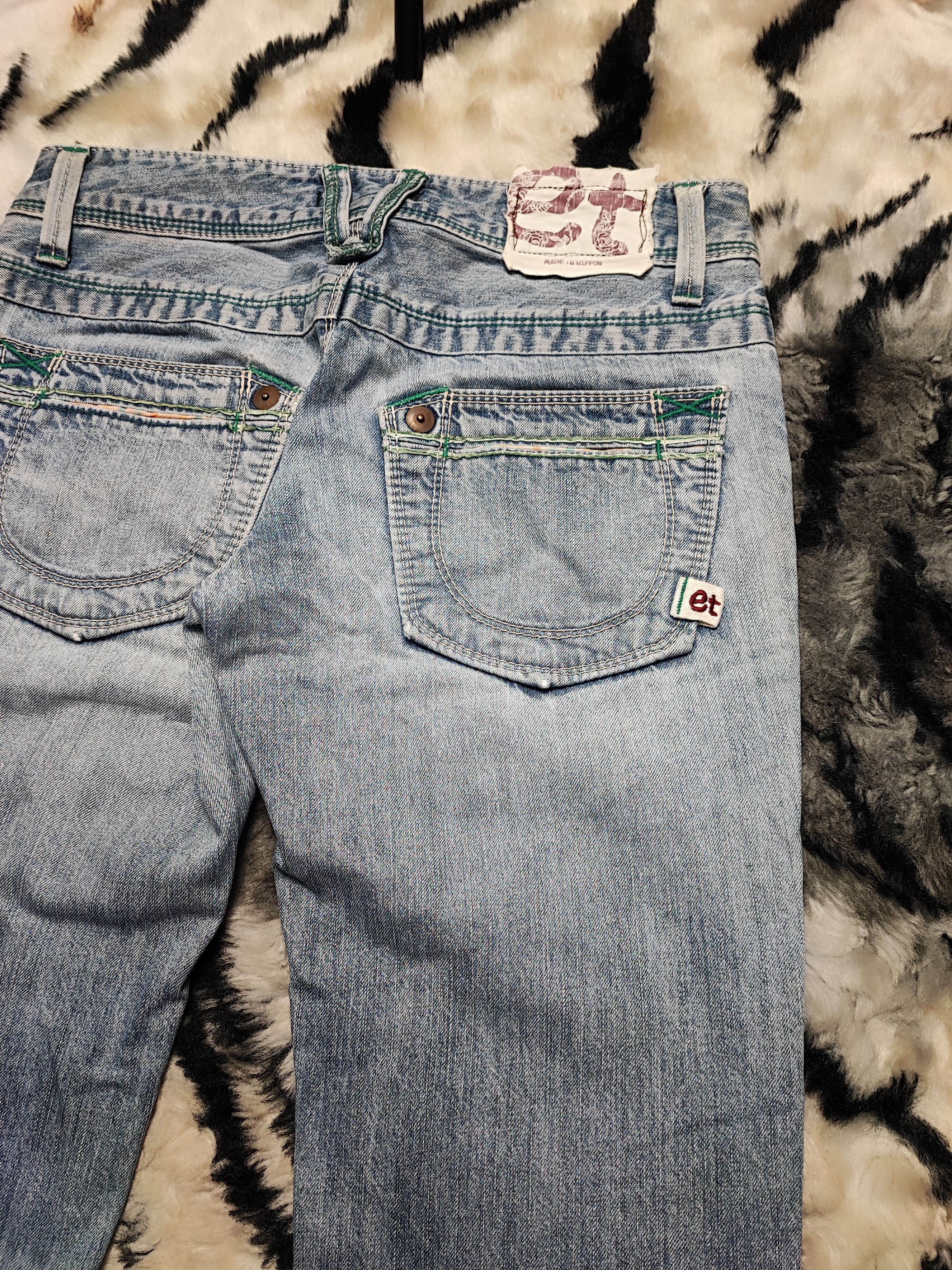 Japanese Brand ET Boite Made in Nippon Jeans Size US 30 / EU 46 - 11 Thumbnail