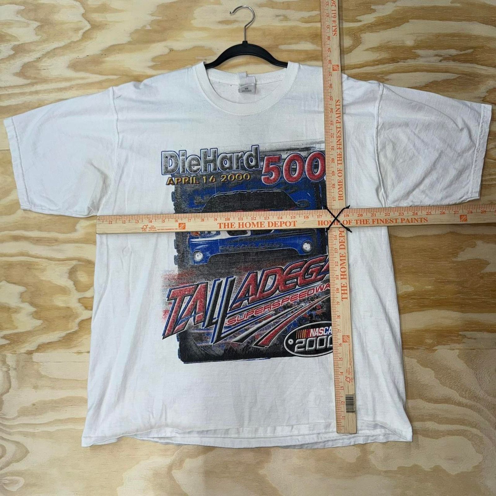NASCAR Vintage y2k diehard 500 talladega nascar 2000s racing tshirt Size US XL / EU 56 / 4 - 3 Thumbnail