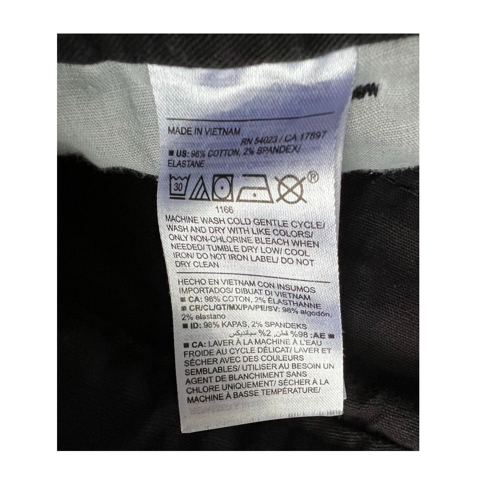 Old Navy Old Navy Midrise Skinny Stretch Black Jeans Size 0 Size 25" / US 0 / IT 36 - 8 Thumbnail