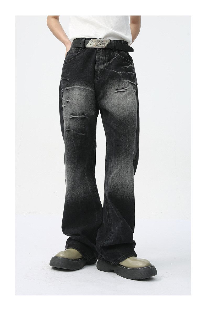Japanese Brand × Jean American high street cool cracked damaged jeans Size US 32 / EU 48 - 1 Thumbnail