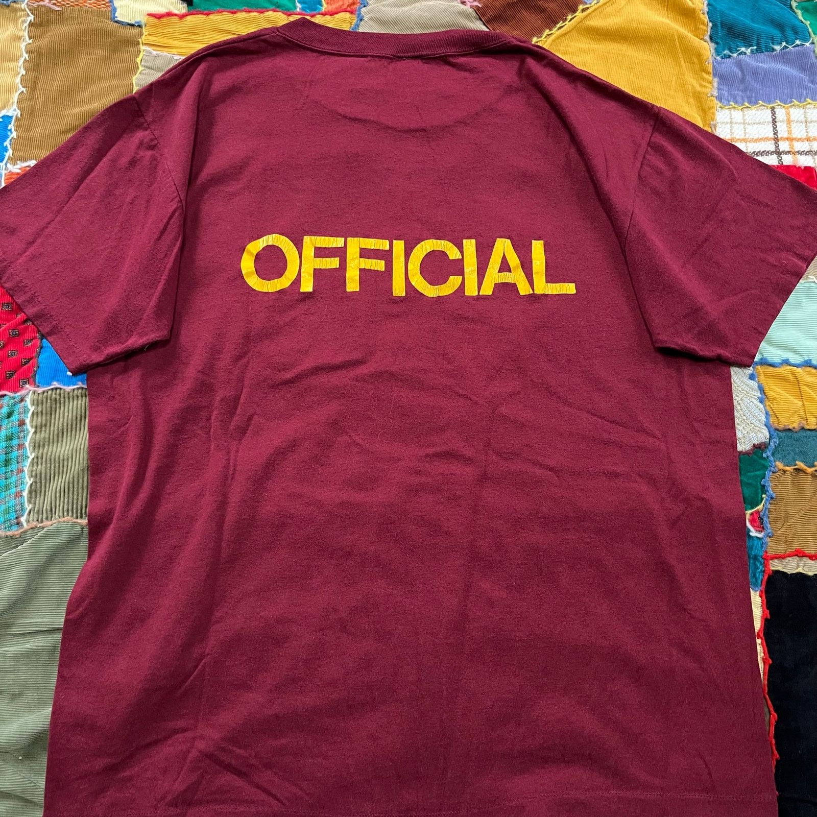Other Vintage Official Minnesota Wrestling Federation Burgundy Red Size US L / EU 52-54 / 3 - 2 Thumbnail