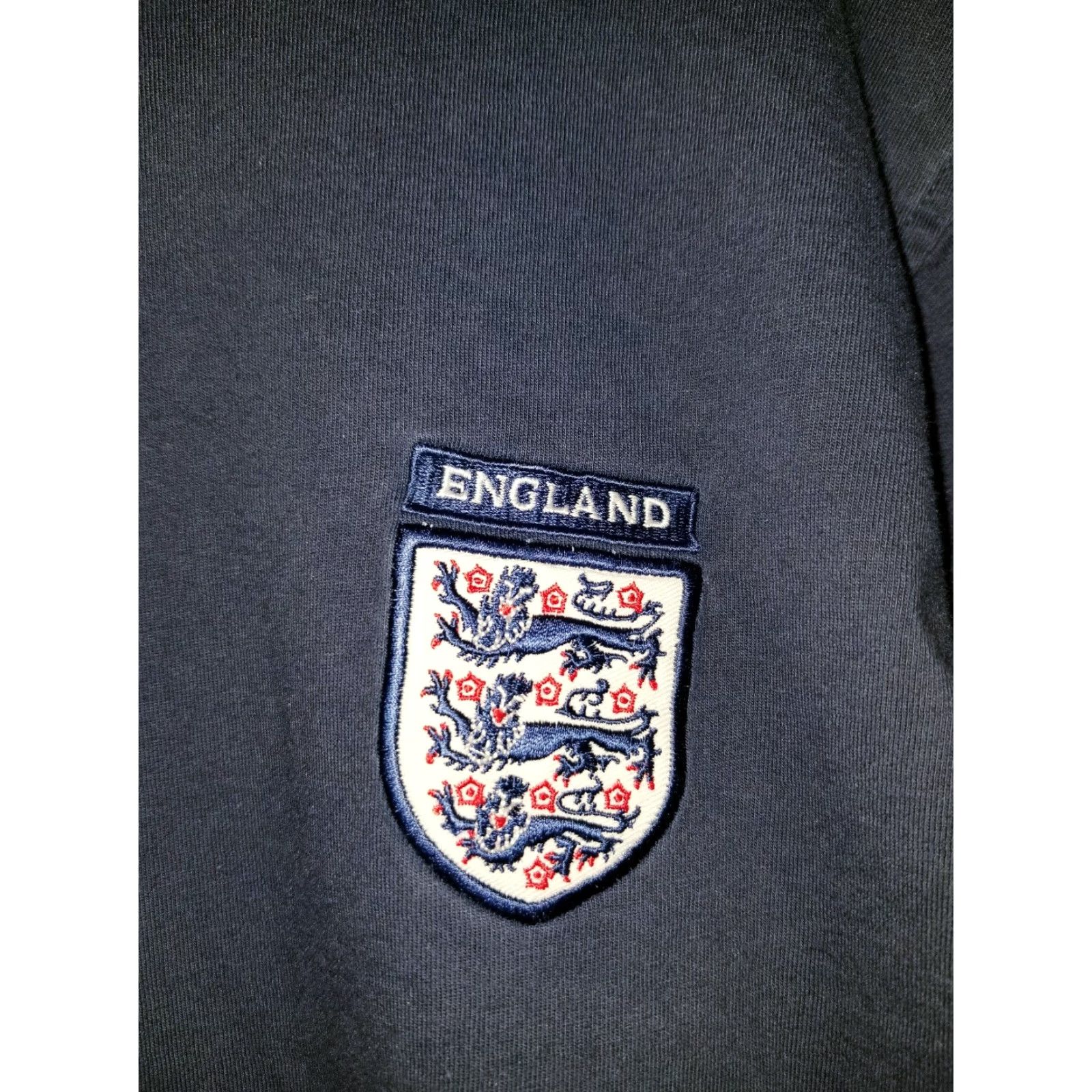 Umbro Umbro England Football T Shirt Mens Small Blue Size US S / EU 44-46 / 1 - 2 Thumbnail